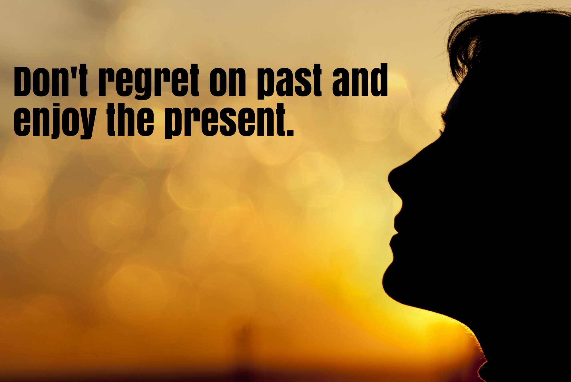 Face Silhouette - HD Wallpaper 