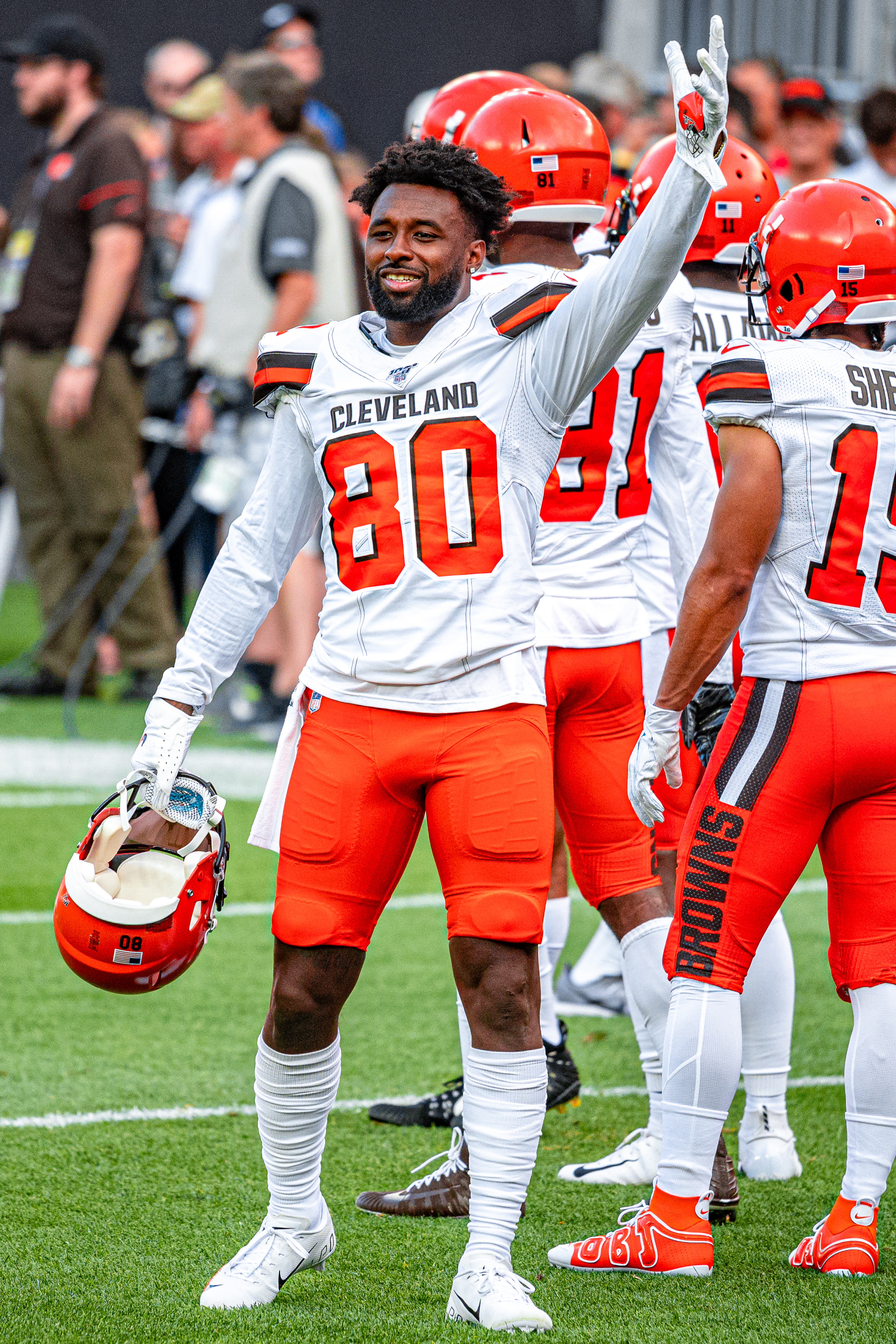 Refer To Caption - Jarvis Landry Cleveland Browns - HD Wallpaper 