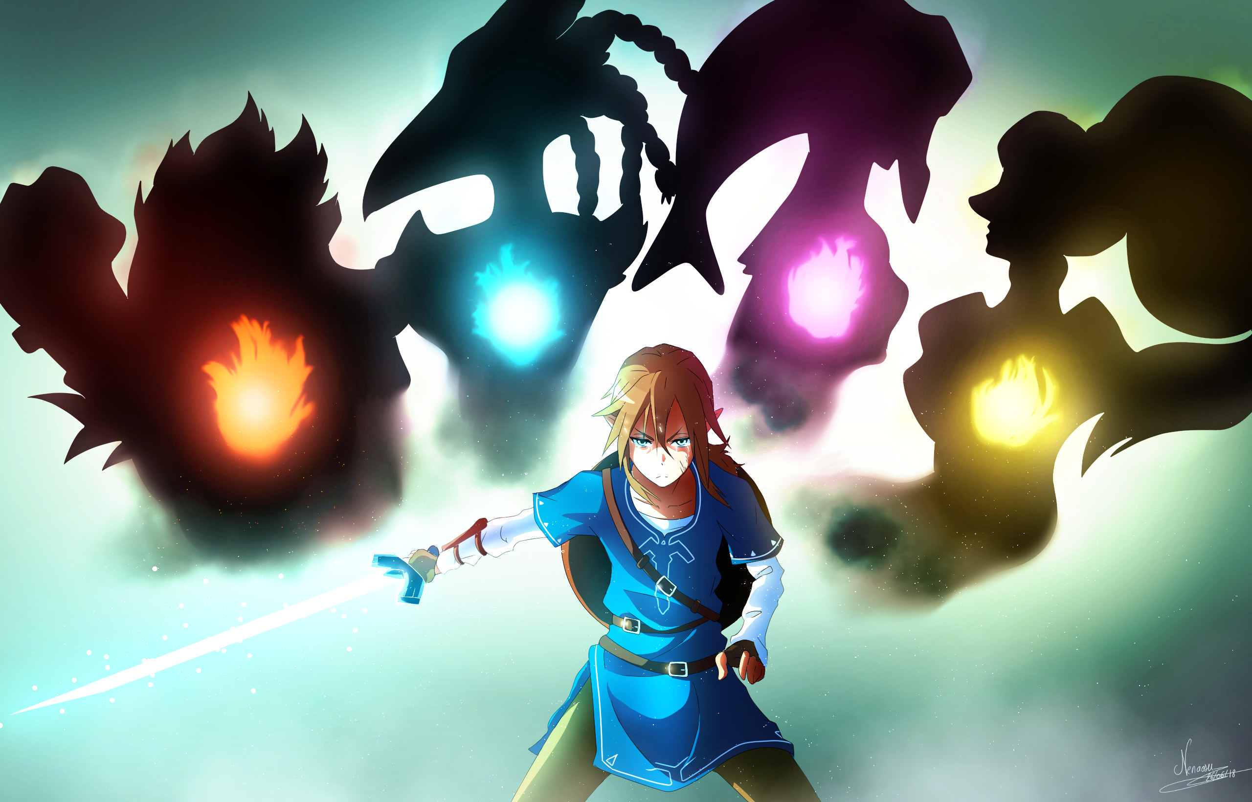 The Legend Of Zelda Legend Of Zelda 2560x1640 Wallpaper Teahub Io