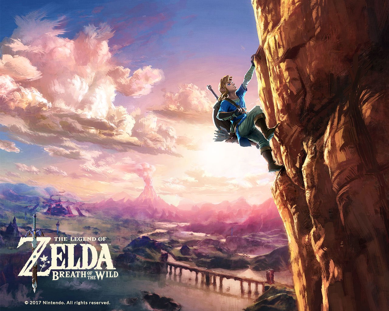 Legend Of Zelda Breath Of The Wild - HD Wallpaper 