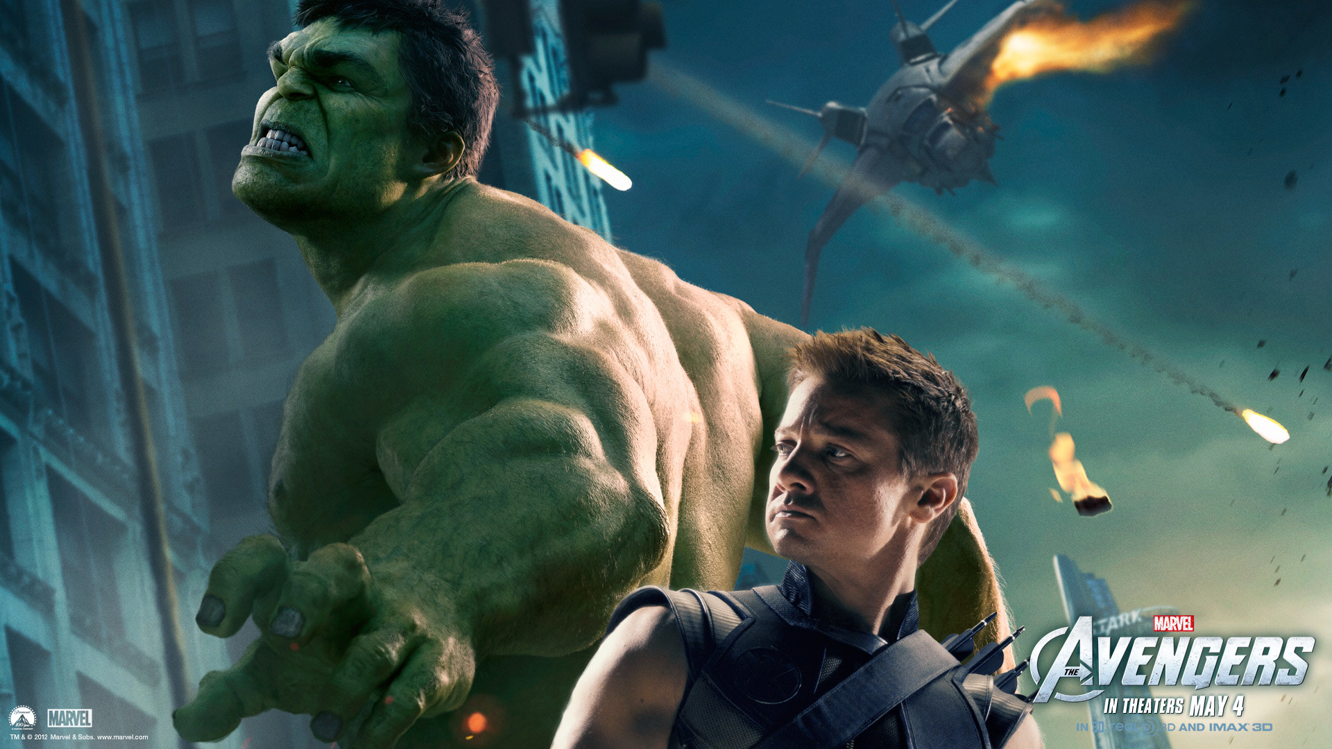 Hulk Avengers Wallpaper 
 Data-src - Hawkeye And Hulk Avengers - HD Wallpaper 