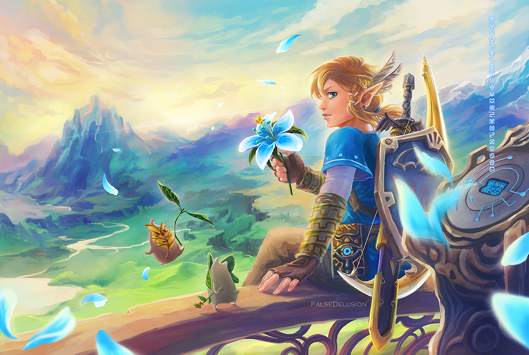 The Legend Of Zelda Breath Of The Wild Wallpaper - HD Wallpaper 