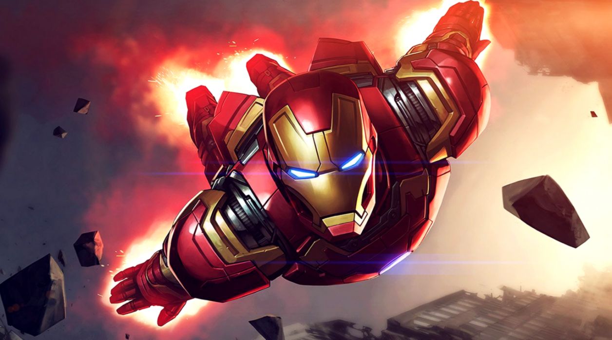 Wallpaper For Desktop Laptop Az71 Ironman Hero Marvel - Laptop Iron Man Wallpaper Hd - HD Wallpaper 