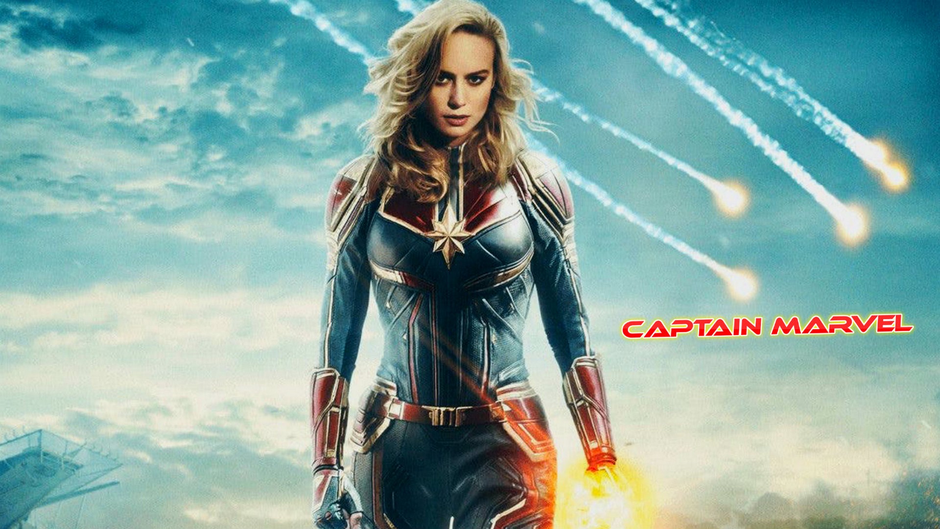 Wallpaper Hd Captain Marvel 2019 With High-resolution - Captain Marvel - HD Wallpaper 