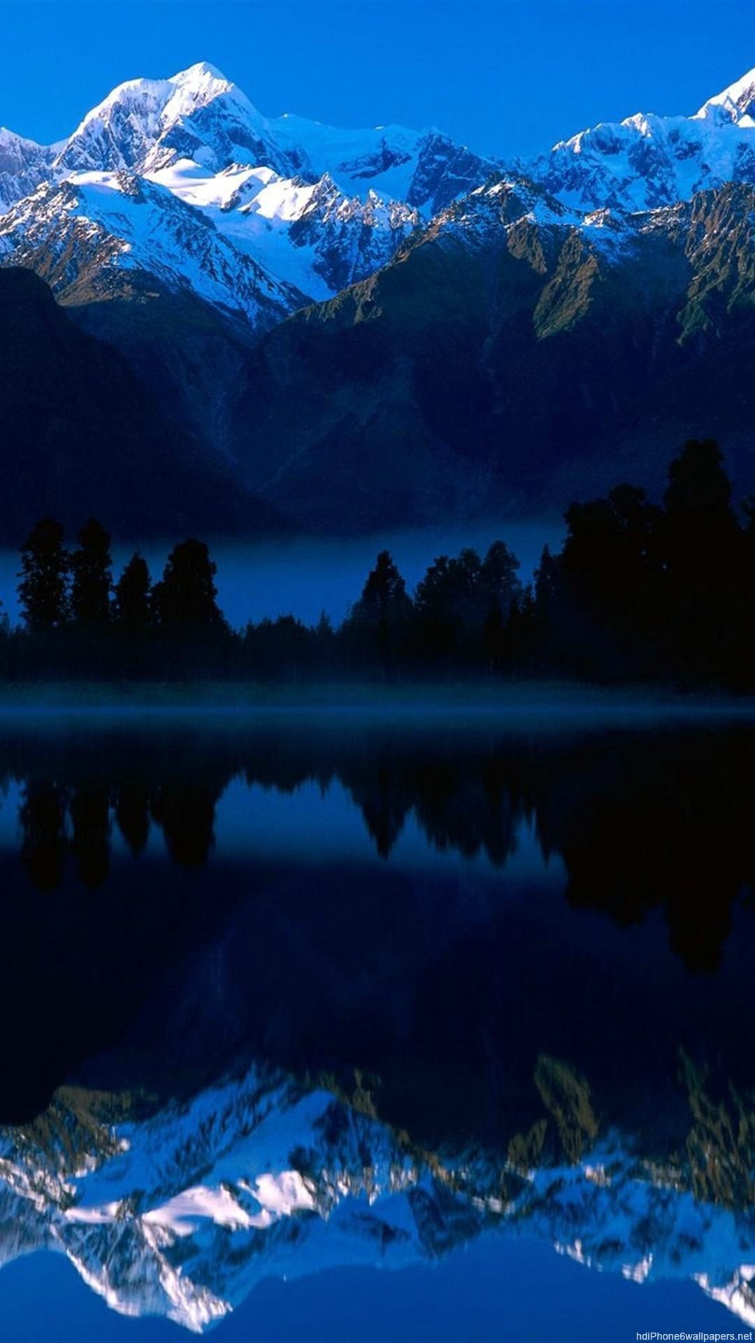 Lake Water Nature Iphone 6 Wallpapers Hd And 1080p - Lake Matheson - HD Wallpaper 