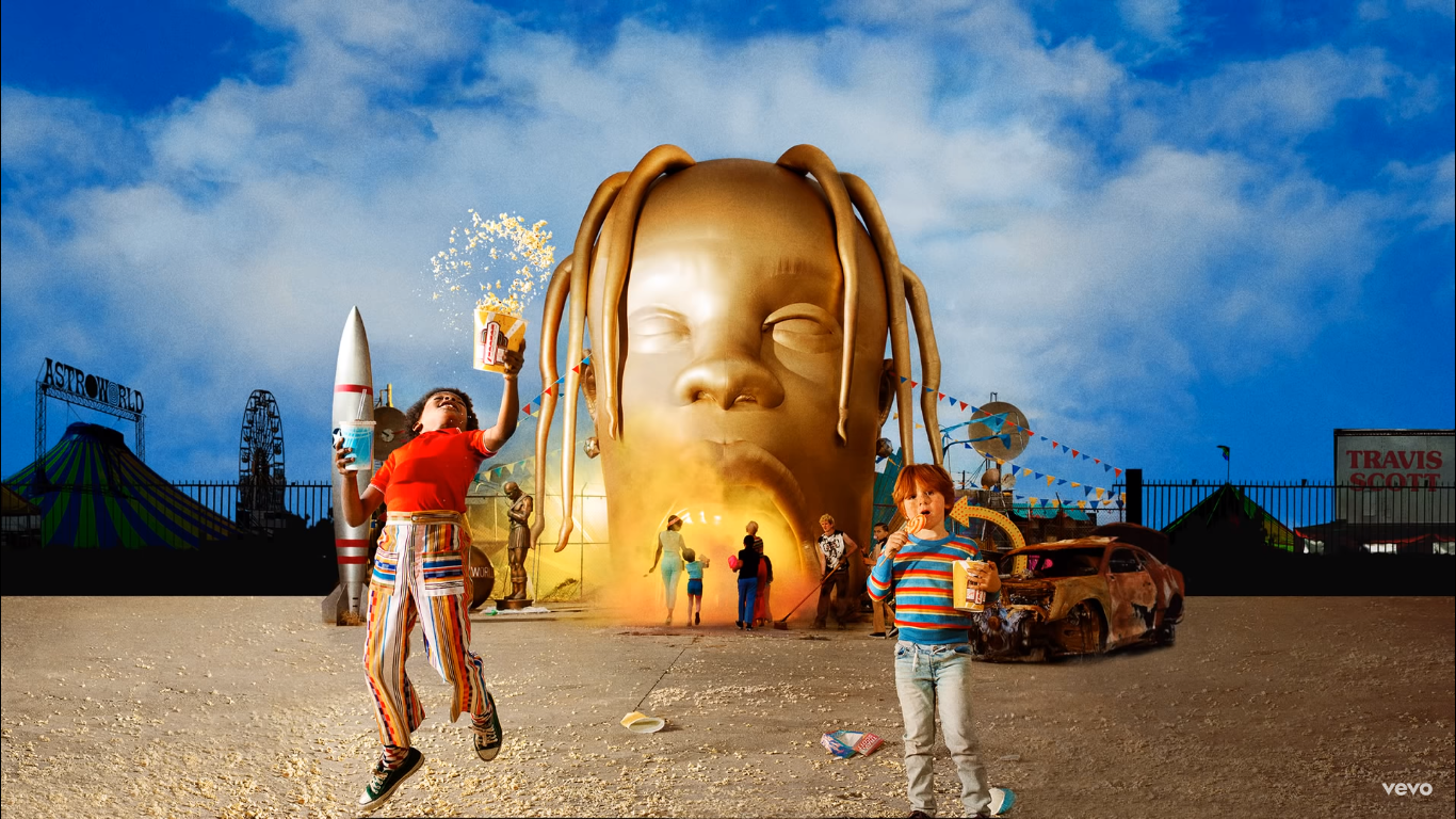 Travis Scott Astroworld Cover - HD Wallpaper 