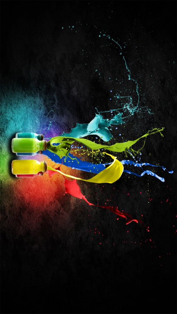 Hd Phone Wallpapers Paints - Fondos De Pantalla Hd Para Samsung Galaxy S3 - HD Wallpaper 