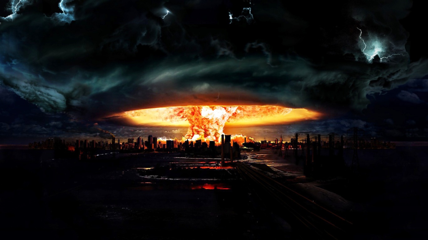 Nuclear Explosion Wallpaper - Hd Resolution - HD Wallpaper 