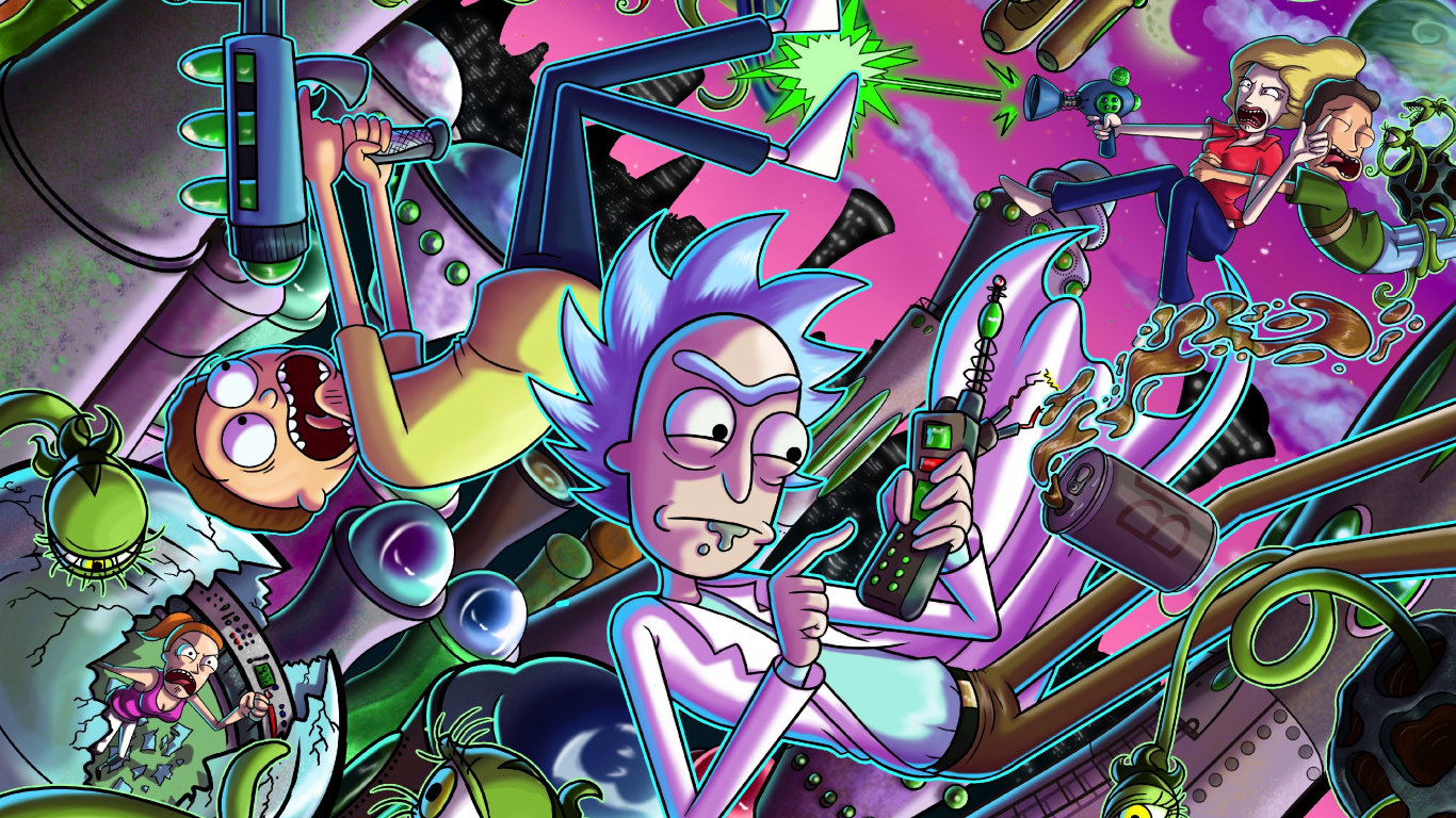 Rick And Morty Imagens Hd - HD Wallpaper 