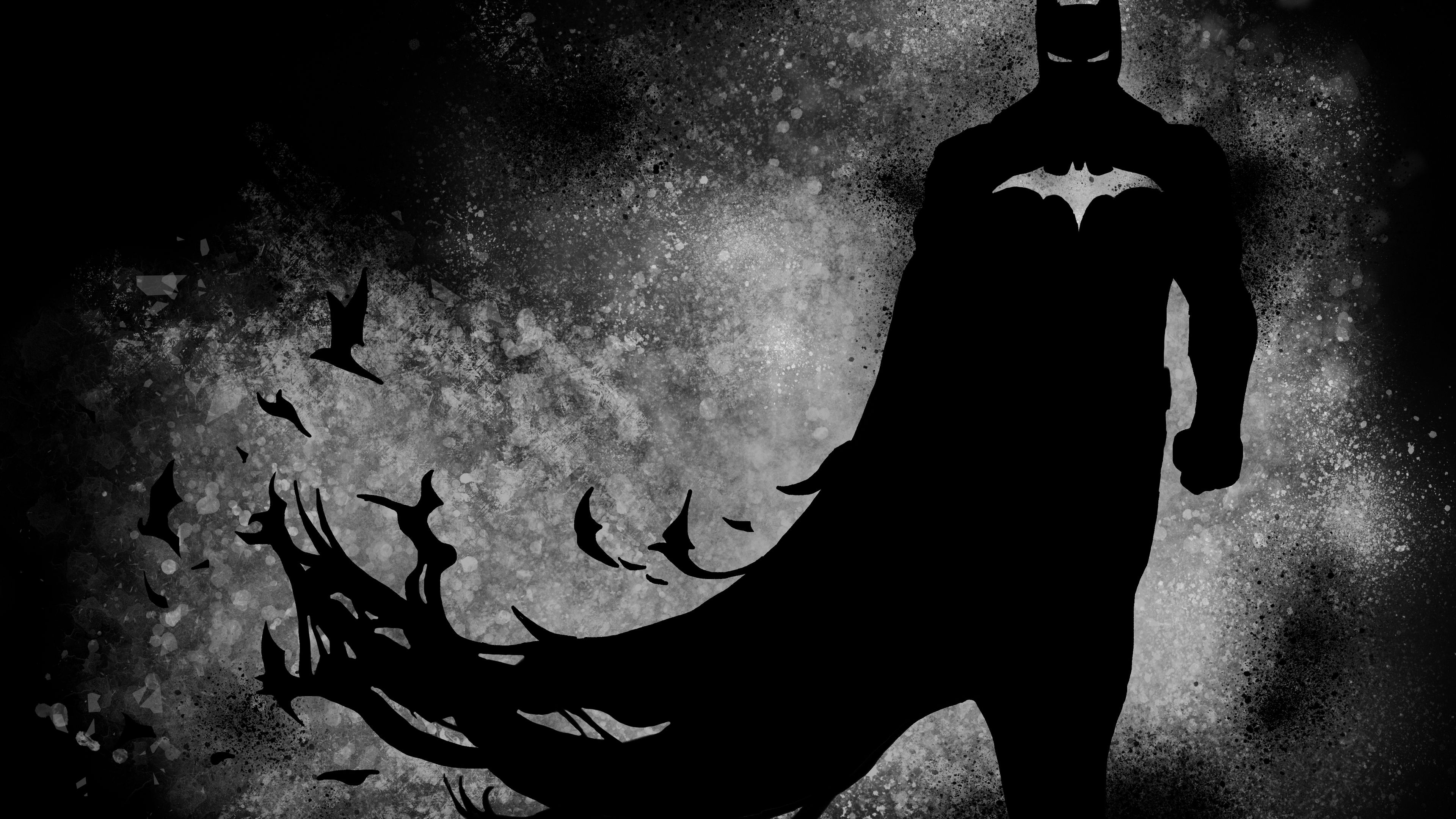 Batman Dark Wallpaper 4k - HD Wallpaper 