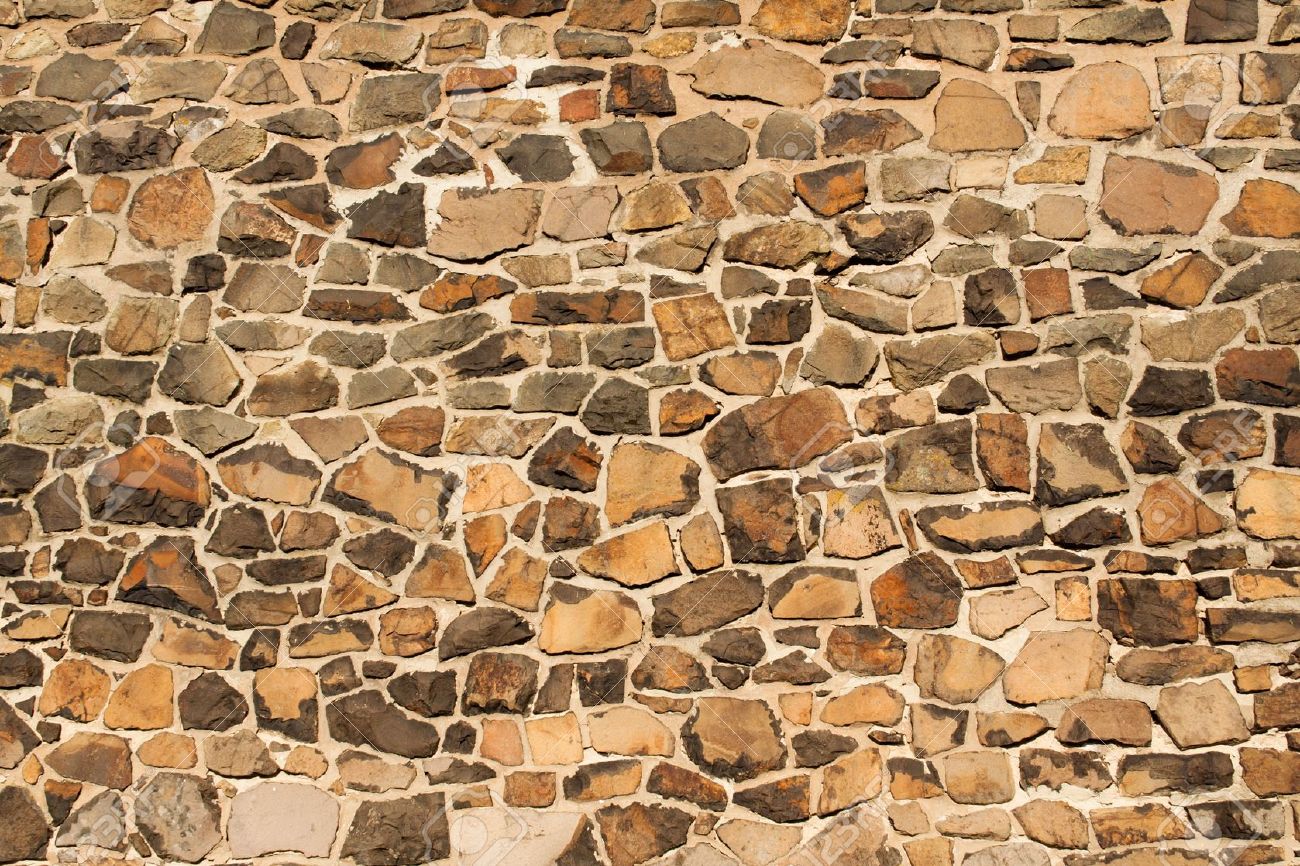 Nice Stone Wallpaper - Stone Wall Illustration - HD Wallpaper 