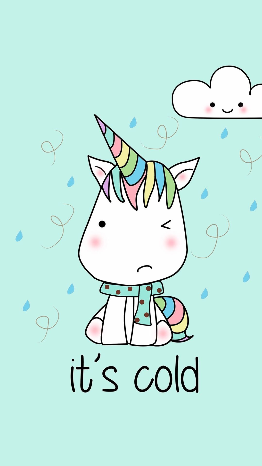 1080x1920, Pin By Faviola Lopez On Unicorn Wallpapers - Iphone Wallpaper Cute Unicorn - HD Wallpaper 