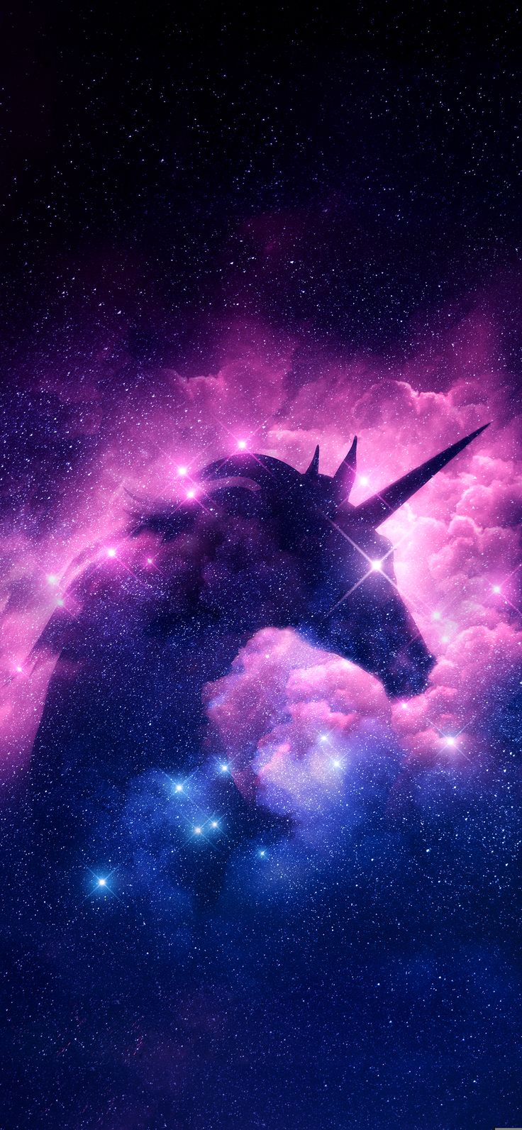 Galaxy Wallpaper Unicorn - HD Wallpaper 