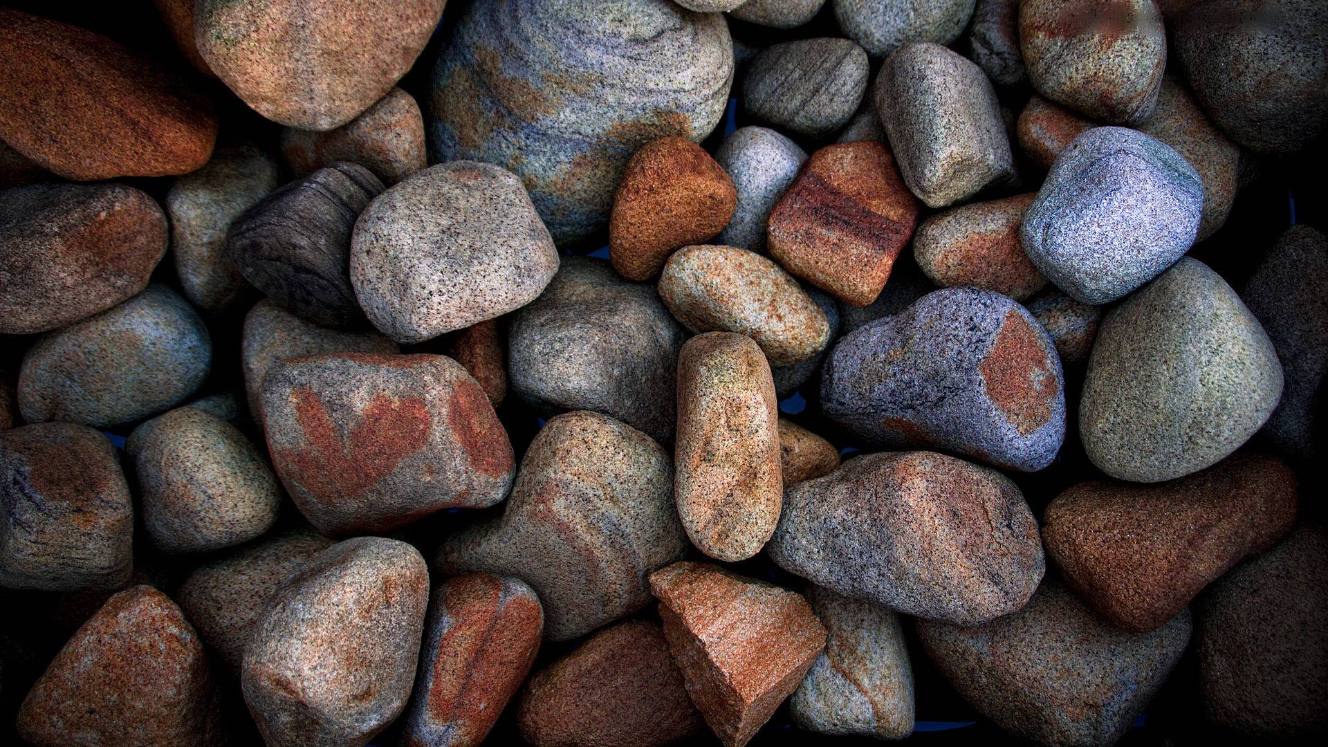 Beautiful Colorful Stone Wallpaper Backgrounds Wallpapers - Stone In Water  Colourful Stones - 1920x1080 Wallpaper 
