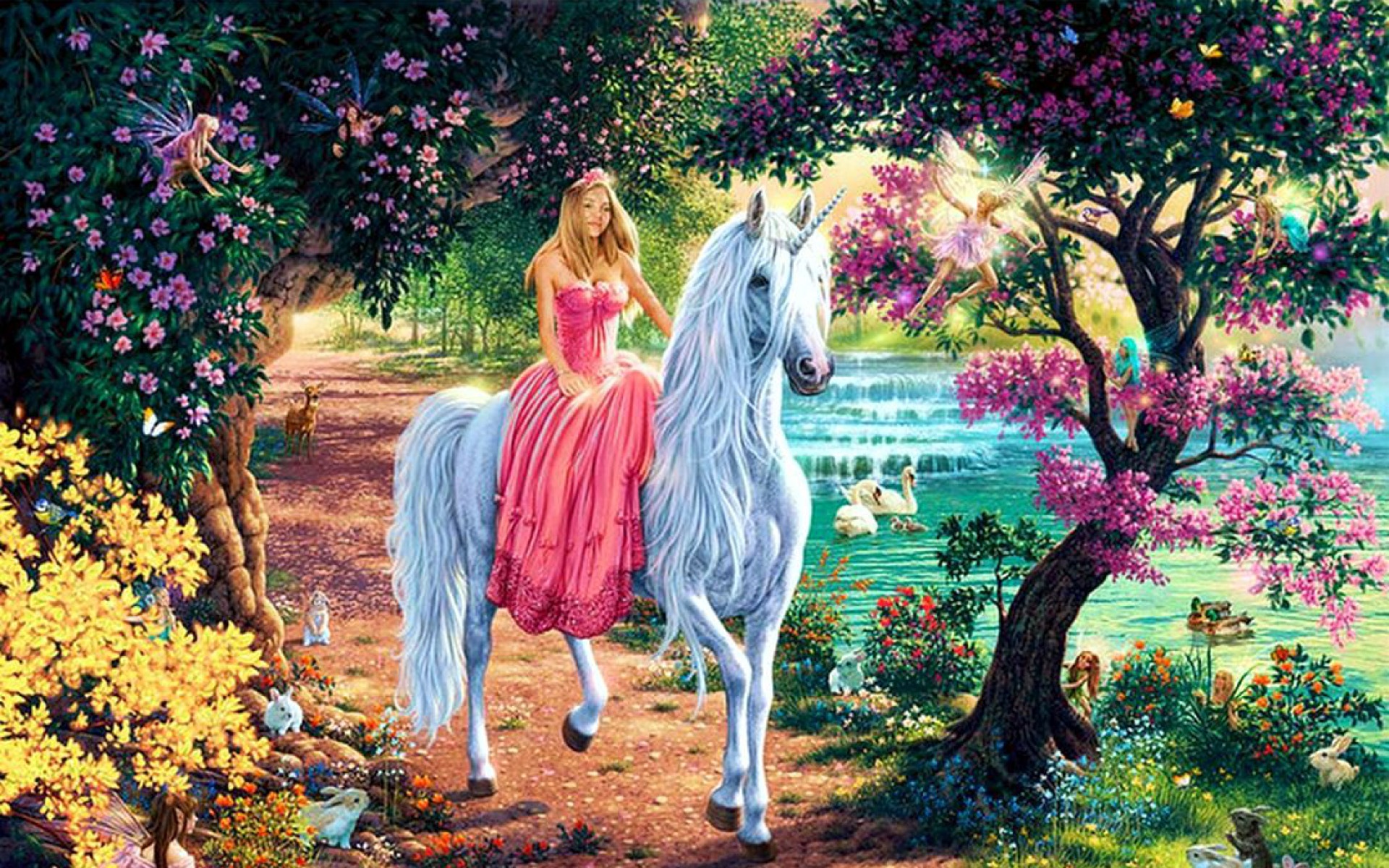 Unicorn Wallpaper Photo Is Cool Wallpapers - Background Unicorn Wallpaper Desktop - HD Wallpaper 