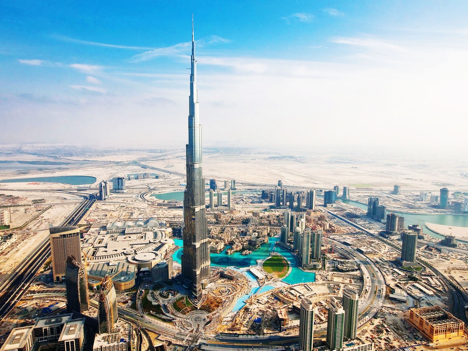Dubai City Burj Khalifa - HD Wallpaper 