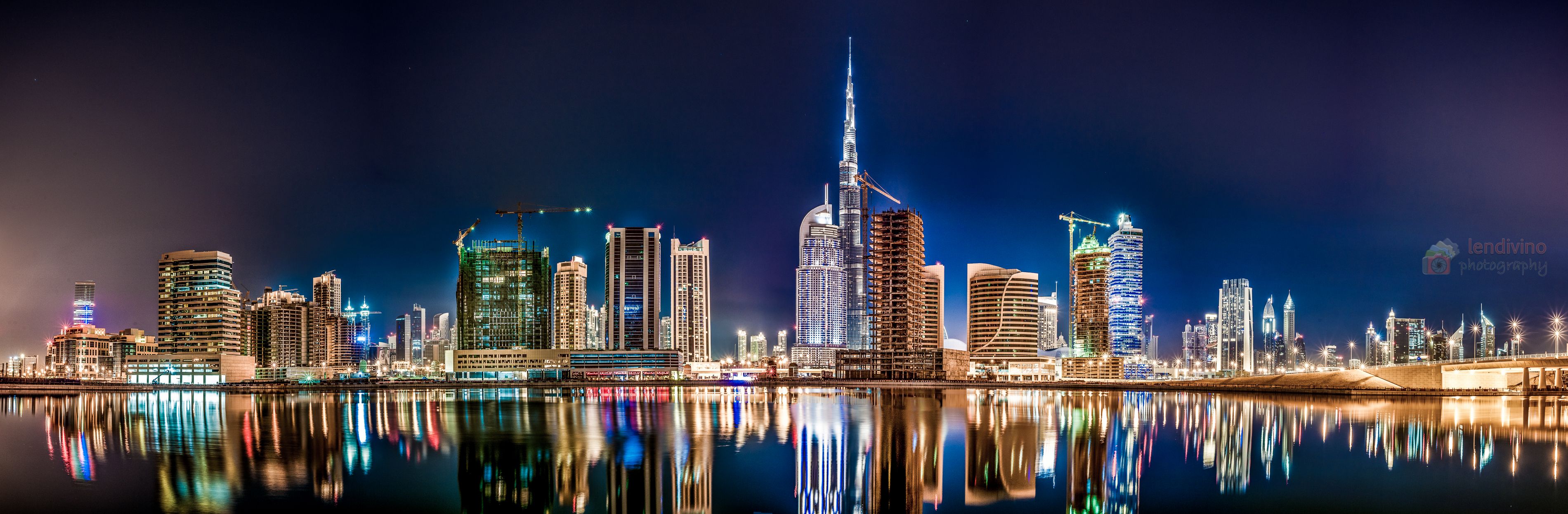 Dubai Panoramic - 3800x1245 Wallpaper - teahub.io 
