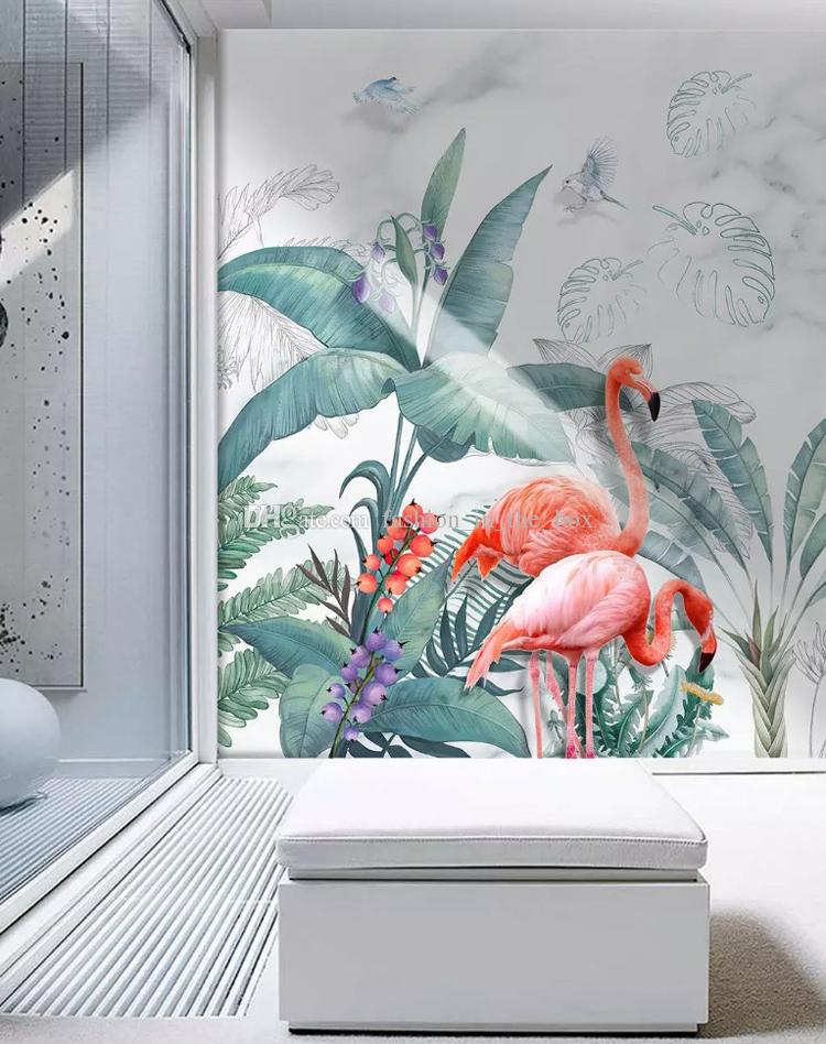 Фламинго Фотообои - HD Wallpaper 