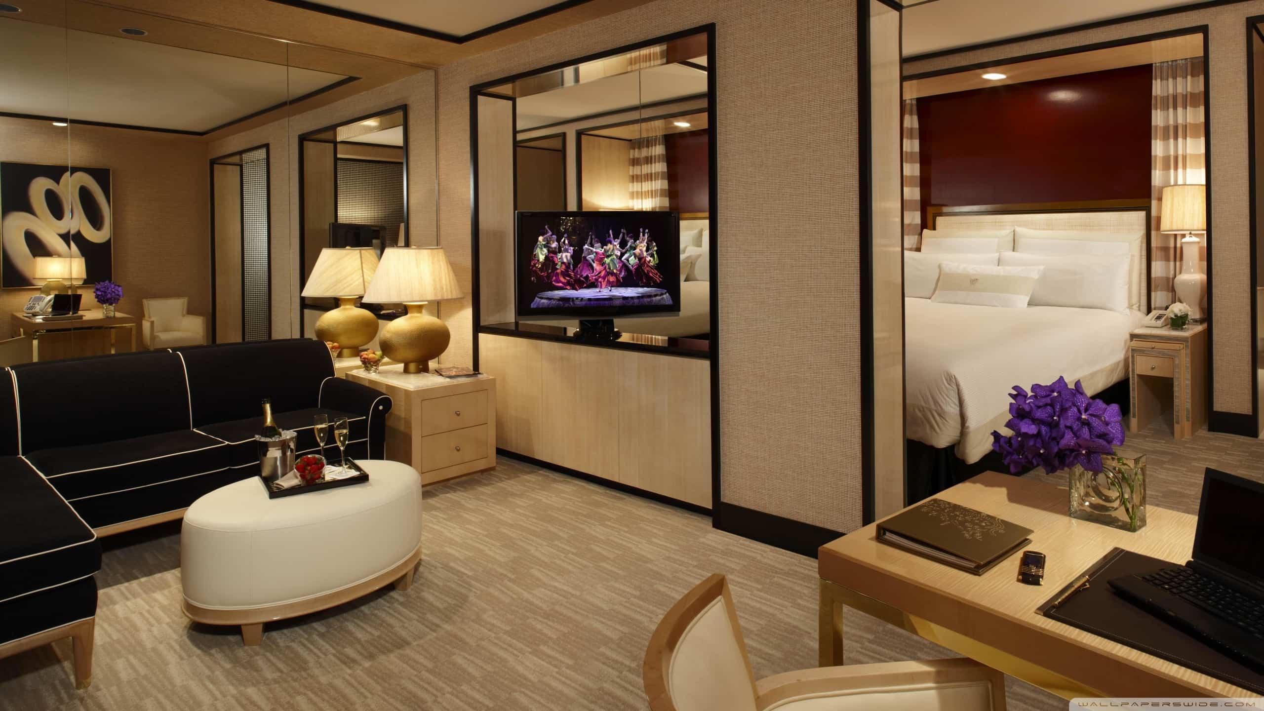 Encore Resort Suite King - HD Wallpaper 