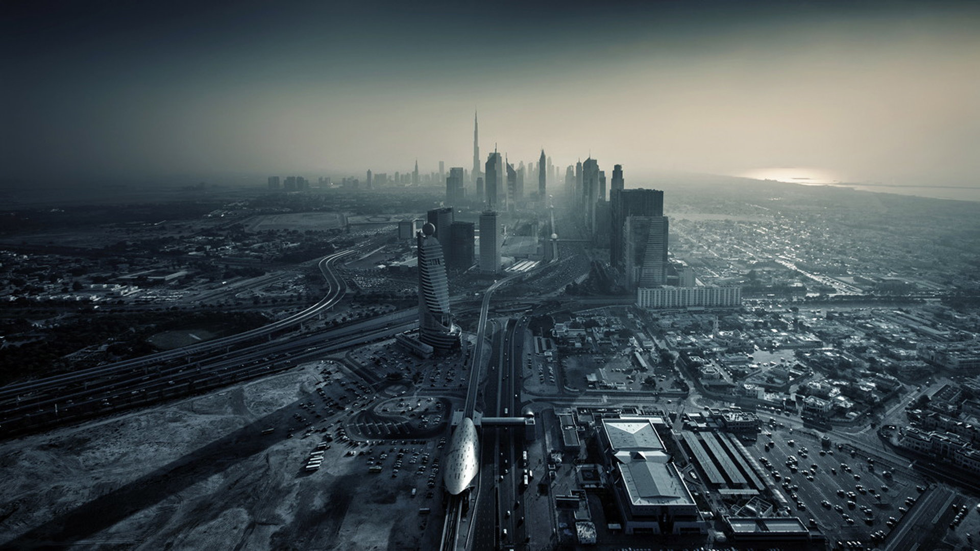 High Resolution Dubai Full Hd Wallpaper Id - Dubai Wallpaper Grey - HD Wallpaper 