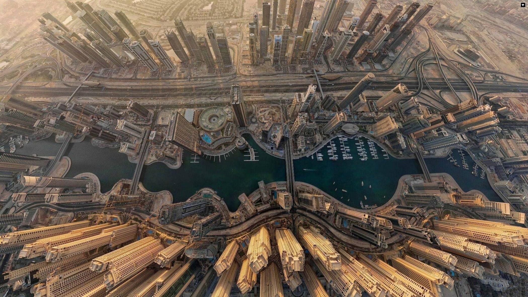 Dubai Vu Du Ciel - HD Wallpaper 