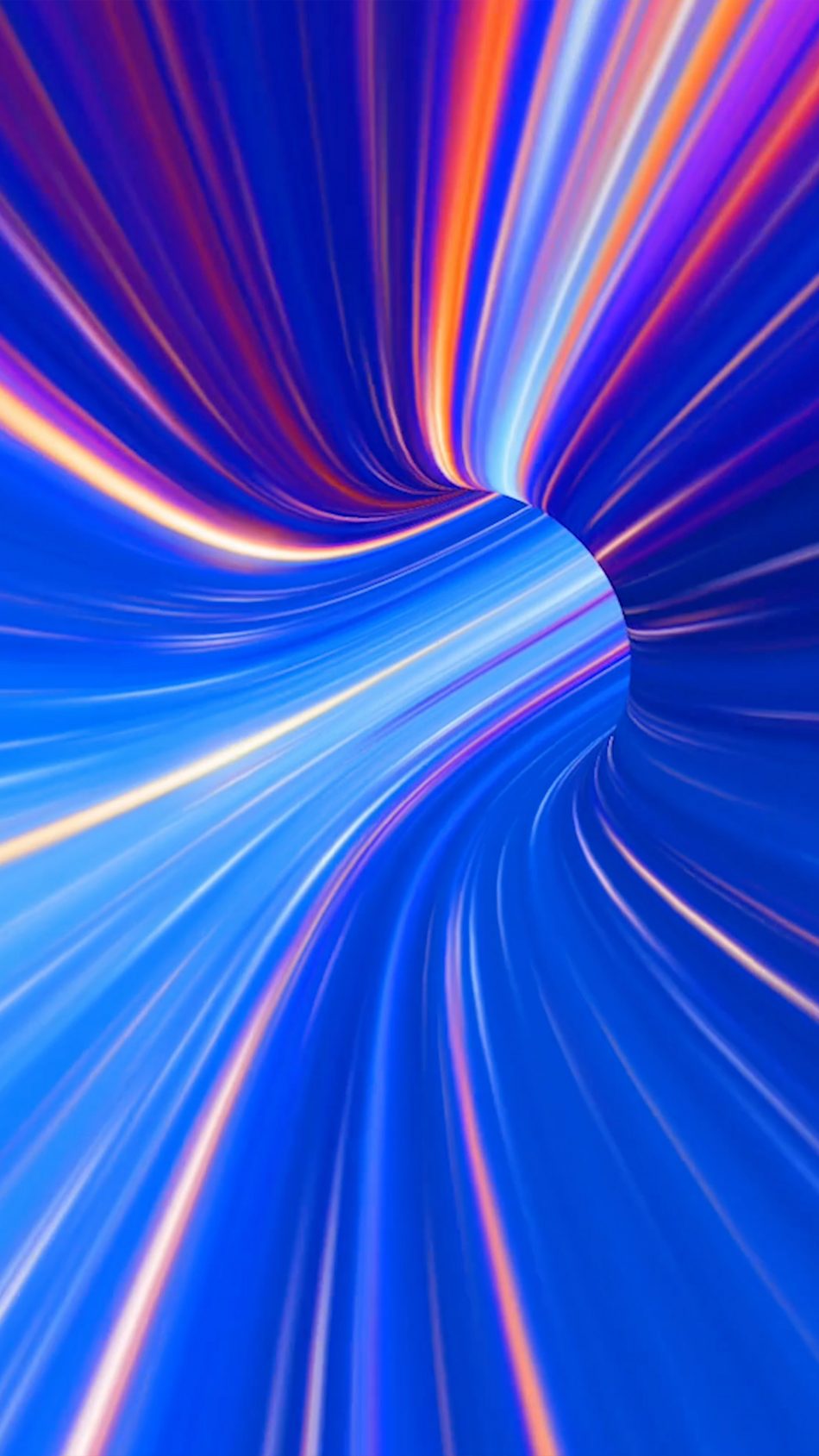 Spectrum Colorful Waves Tunnel 4k Ultra Hd Mobile Wallpaper - Ultra Hd Neon Wallpapers 4k - HD Wallpaper 