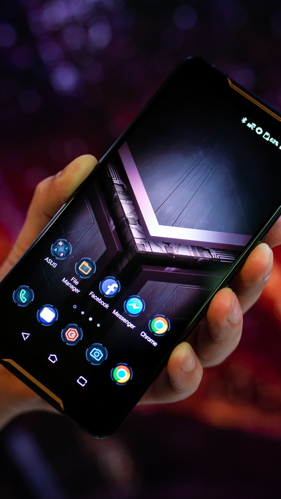 Asus Rog Phone, Smartphone, 4k - Asus Rog Phone 2 - HD Wallpaper 