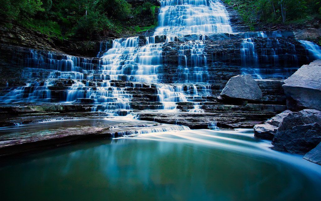 Hamilton Waterfalls Hike - HD Wallpaper 
