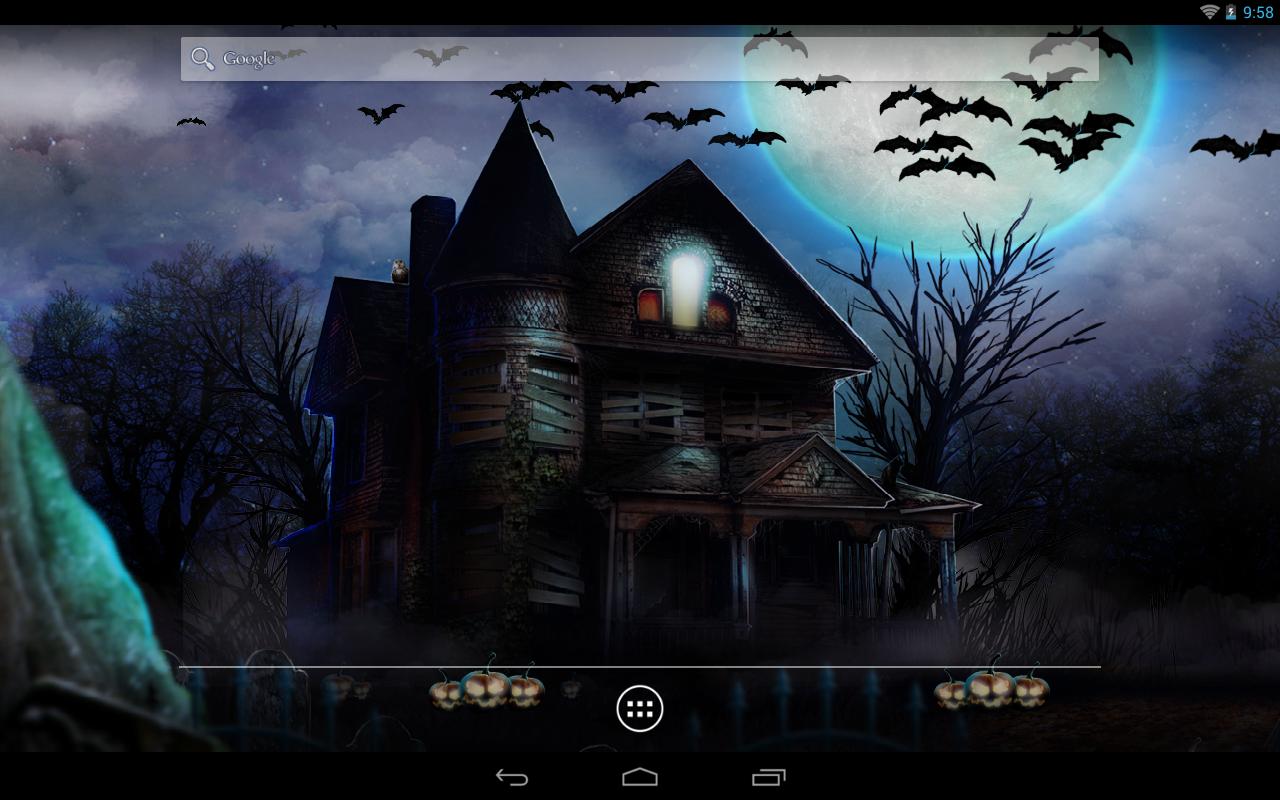 Halloween Live Wallpaper For Pc - Halloween Live Wallpaper Hd - HD Wallpaper 