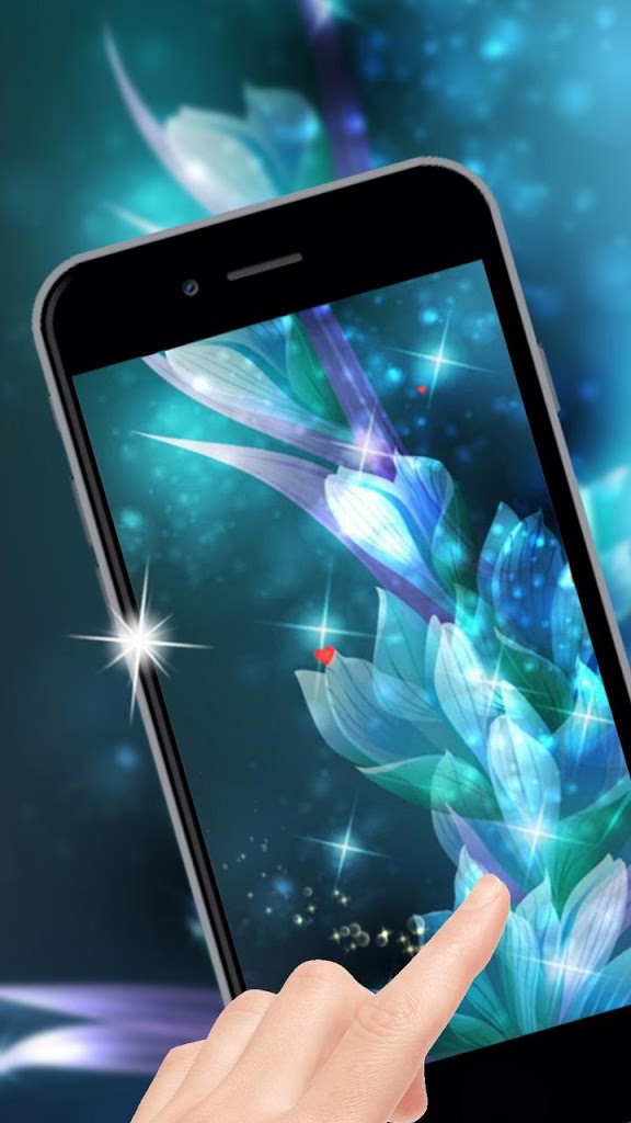 Wallpaper For Android Phone Free Download Magic Flower - Magic Flower - HD Wallpaper 