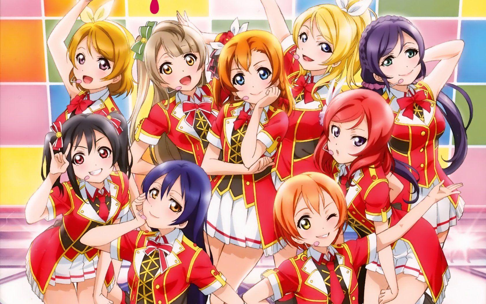 469 Love Live Hd Wallpapers - Love Live School Idol Project Group - HD Wallpaper 