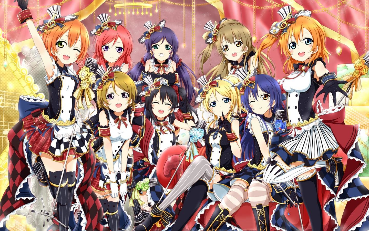 Free Download Love Live Wallpaper Id - Love Live Muse Outfits - HD Wallpaper 