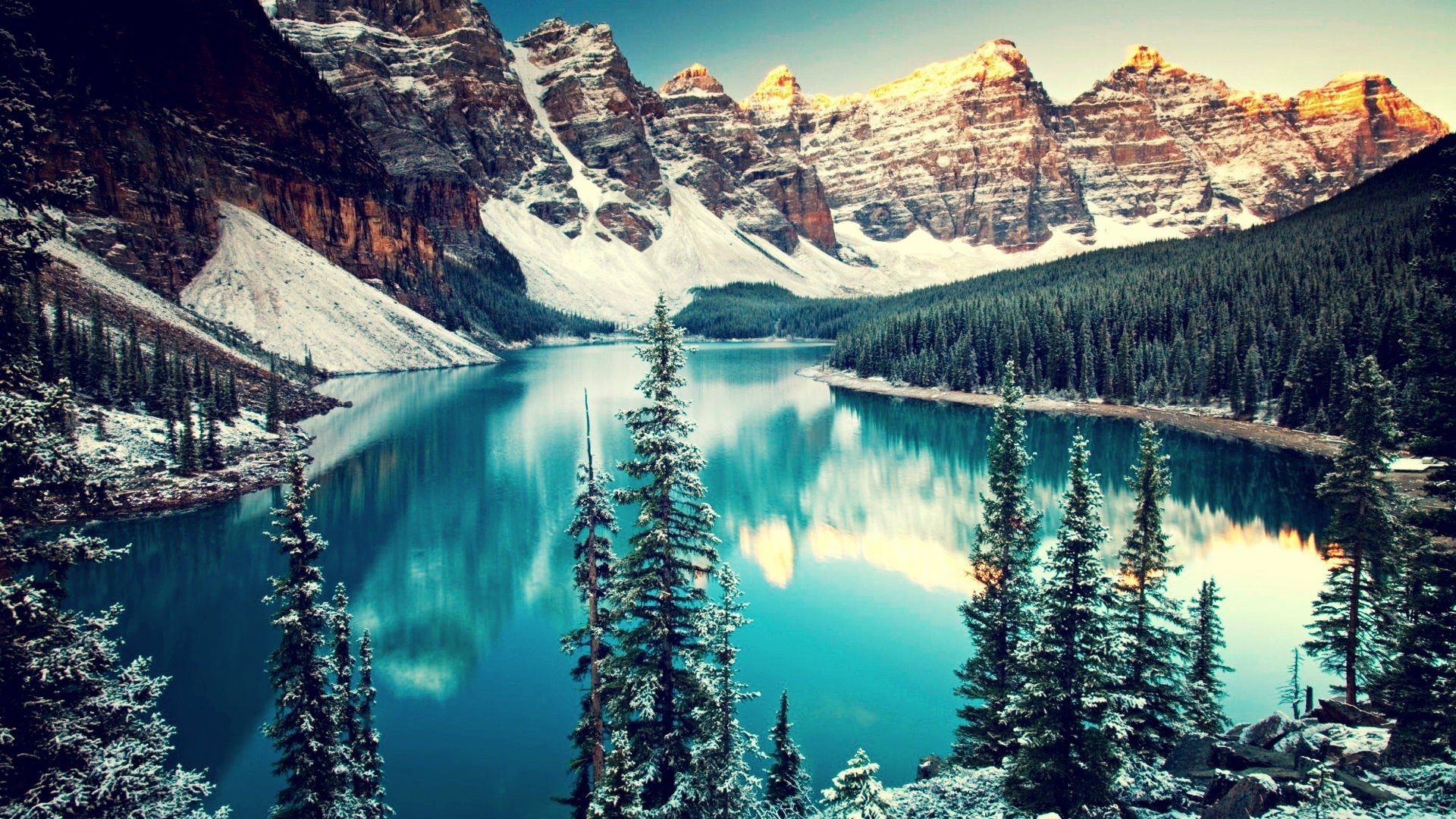 Moraine Lake - HD Wallpaper 