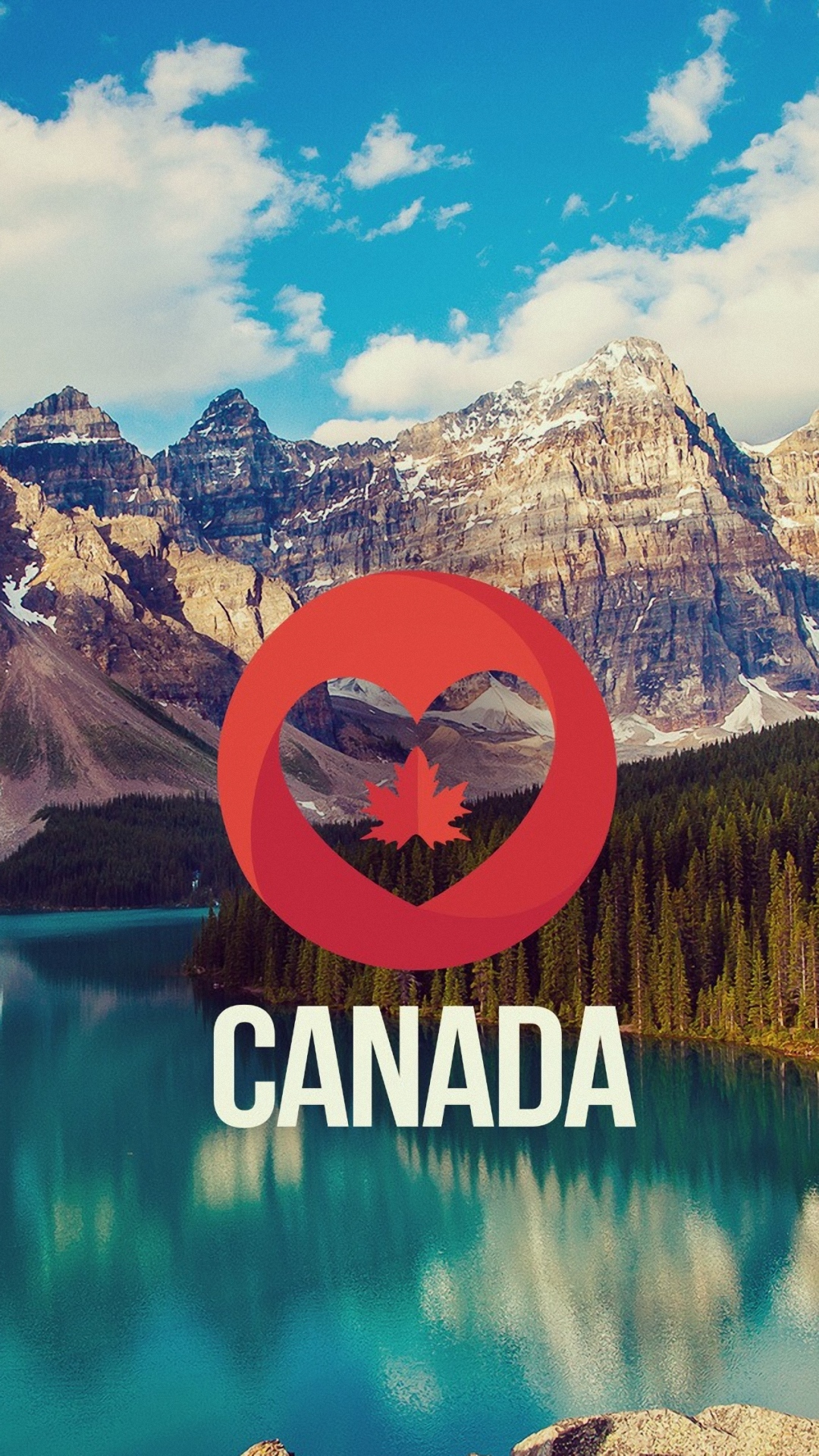 Canada Flag Wallpaper Hd For Iphone - HD Wallpaper 