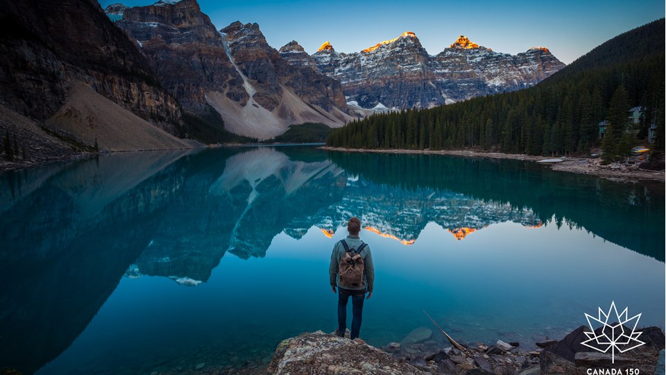 Moraine Lake - HD Wallpaper 