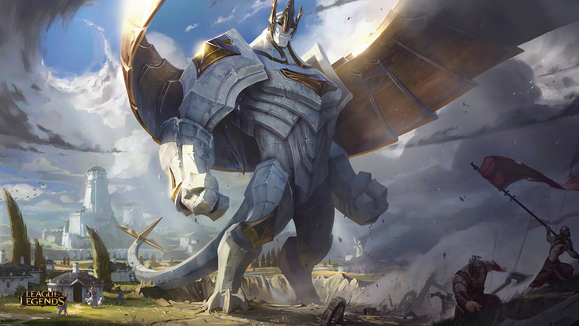 League Of Legends Galio - HD Wallpaper 