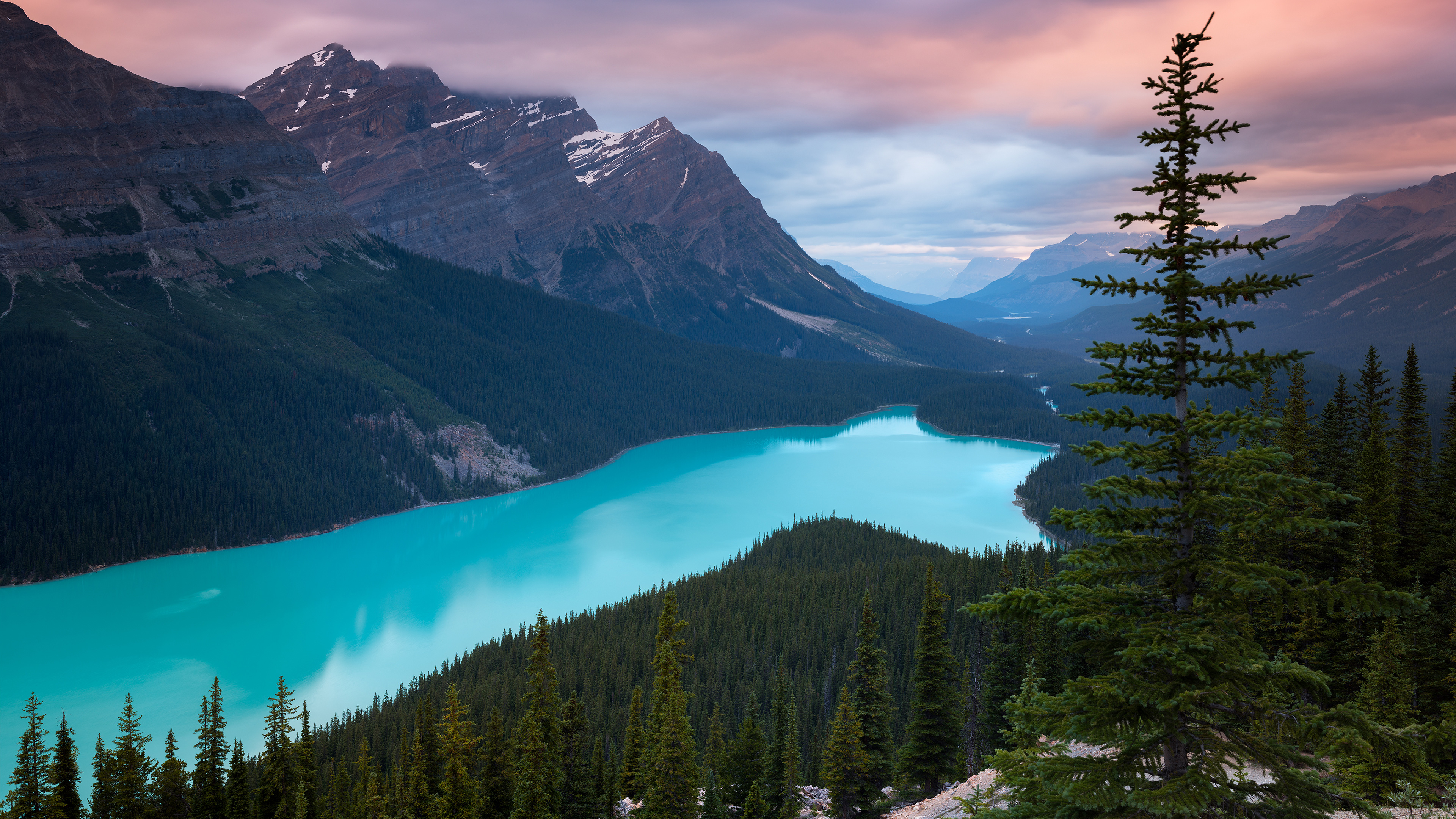 Peyto Lake - HD Wallpaper 