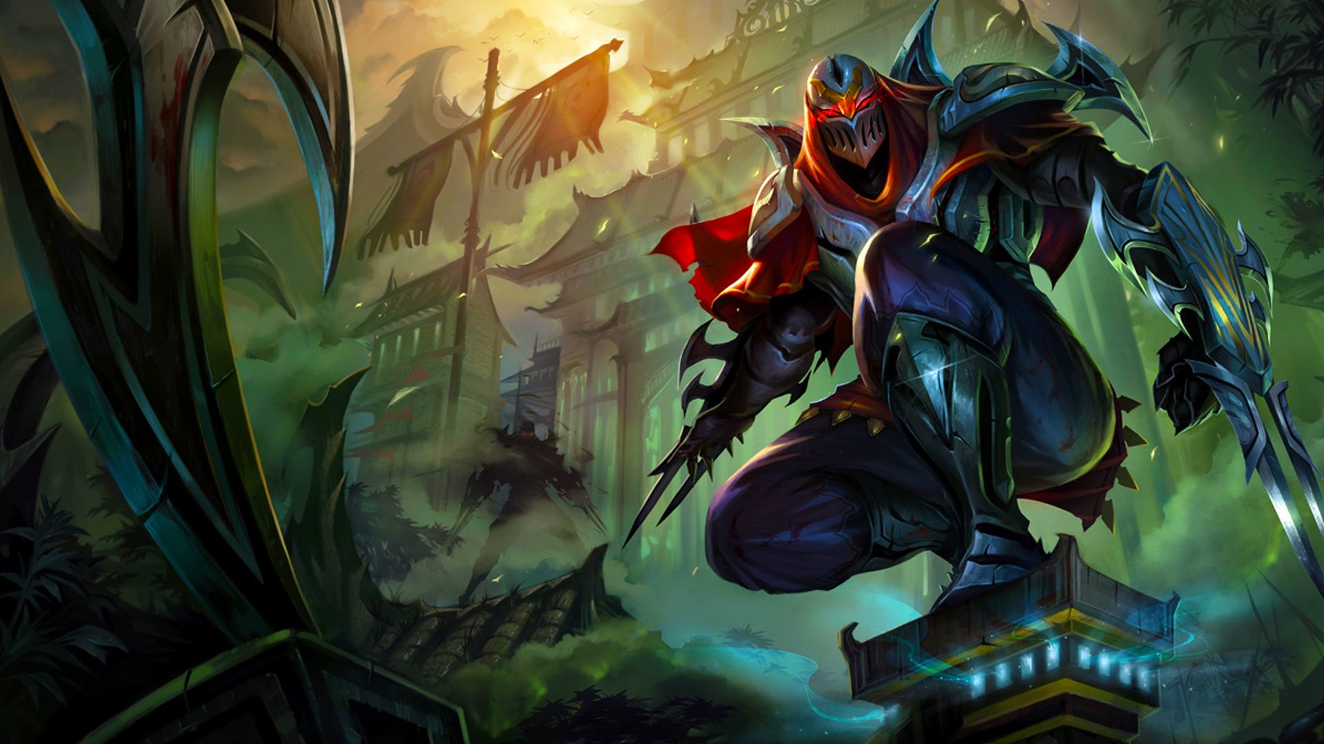 League Of Legends Zed - HD Wallpaper 