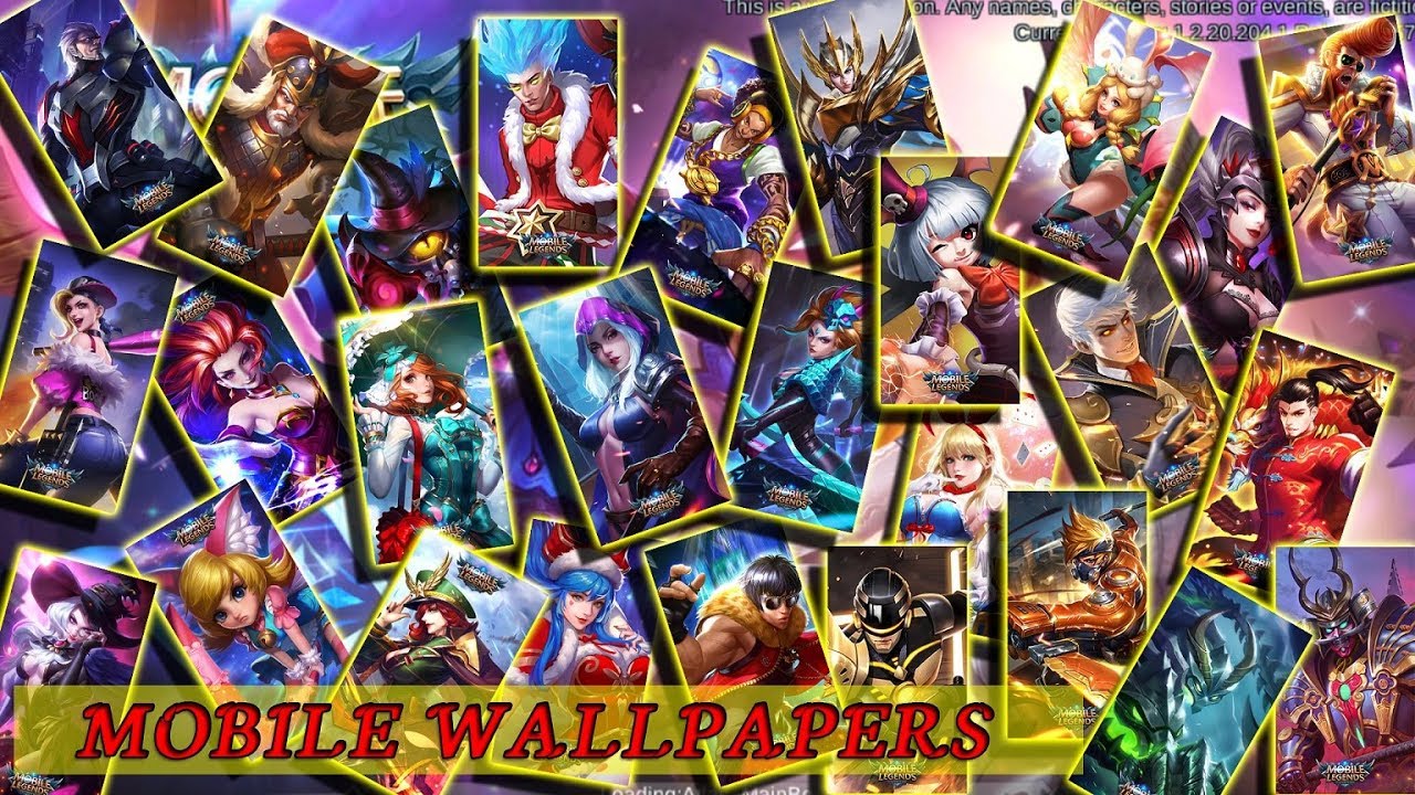 All Heroes In Mobile Legends - HD Wallpaper 