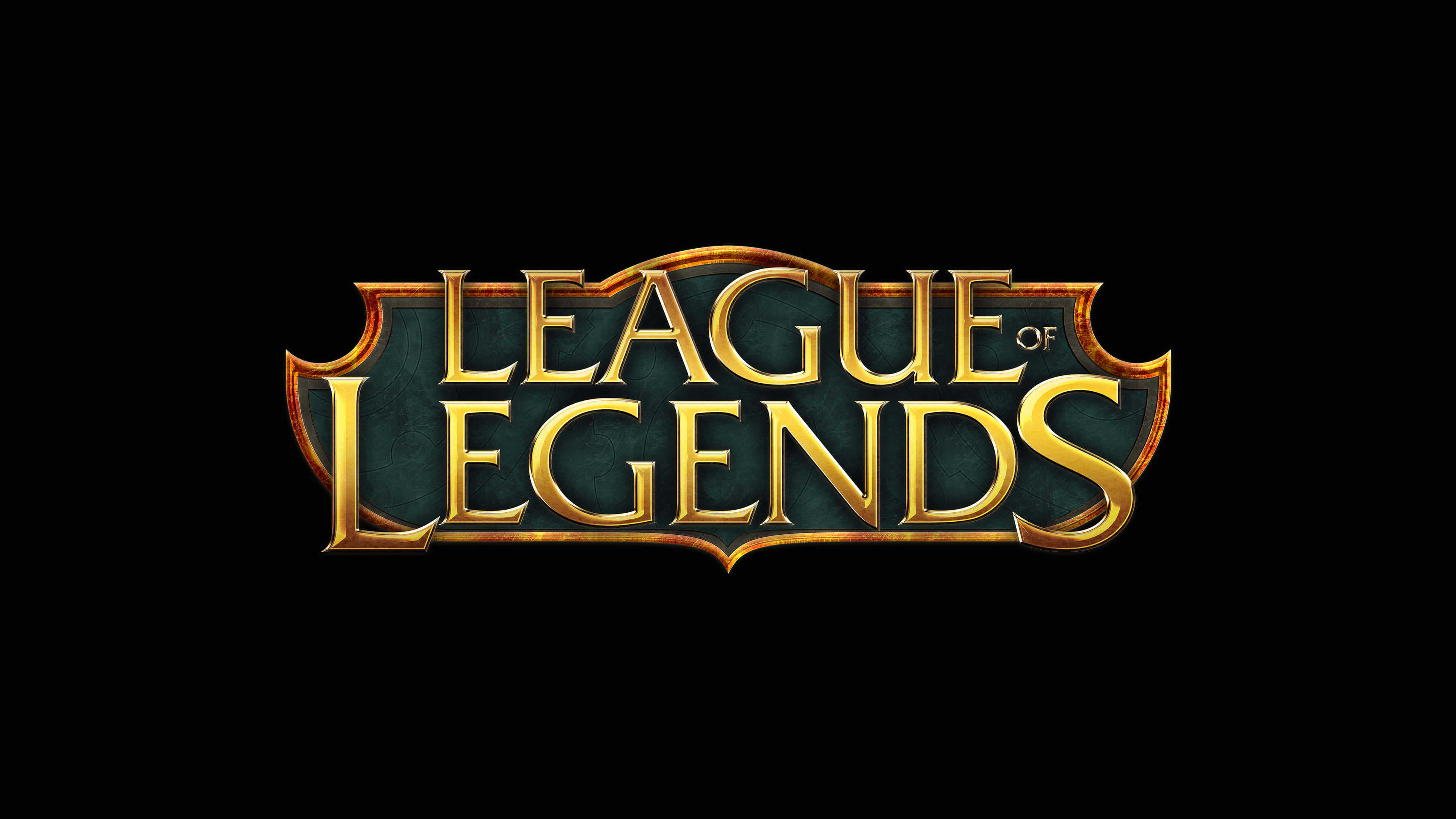 League Of Legends Logo Uhd 4k Wallpaper - Calligraphy - HD Wallpaper 