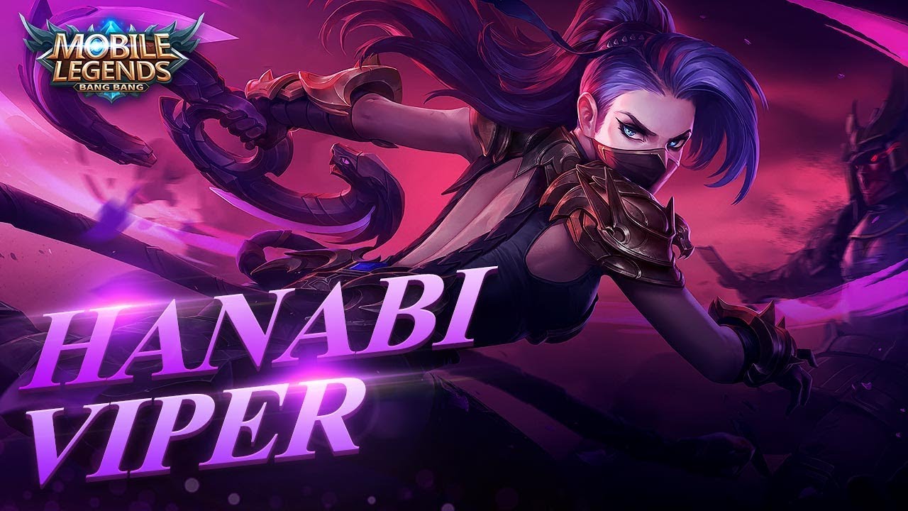 Hanabi Viper Mobile Legends - Mobile Legends Hanabi Skin - HD Wallpaper 