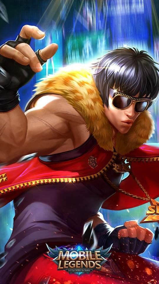 Heroes Wallpaper , Game - Mobile Legends Chou Skin - HD Wallpaper 