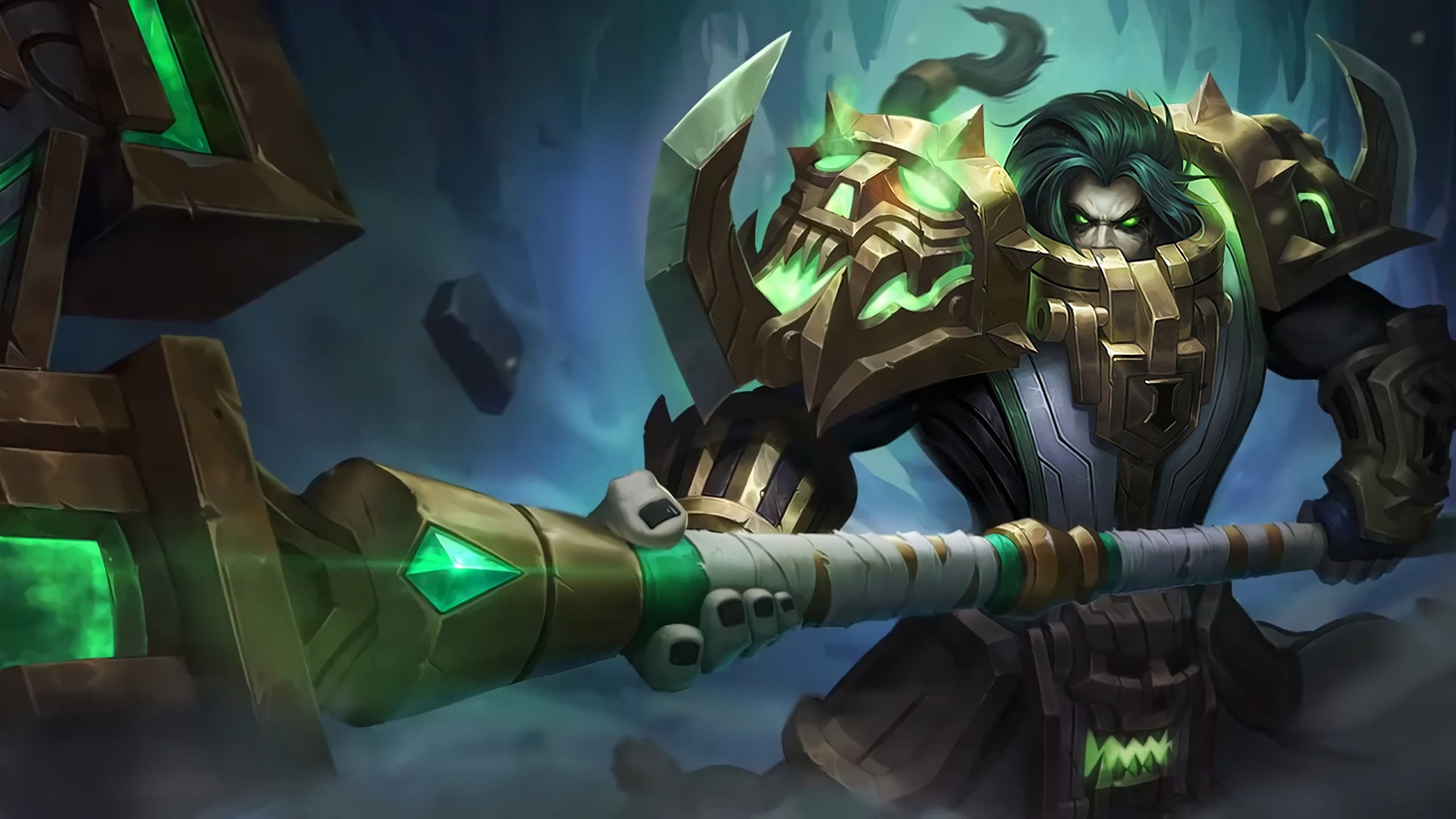 Terizla, Abyss Guard, Skin, Mobile Legends, 4k, - Terizla Mobile Legends - HD Wallpaper 