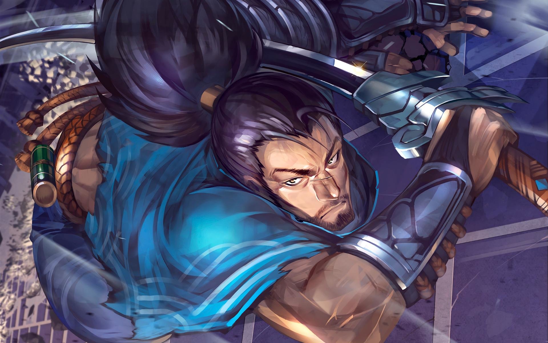 High Resolution Yasuo Hd Wallpaper Id - Yasuo - HD Wallpaper 