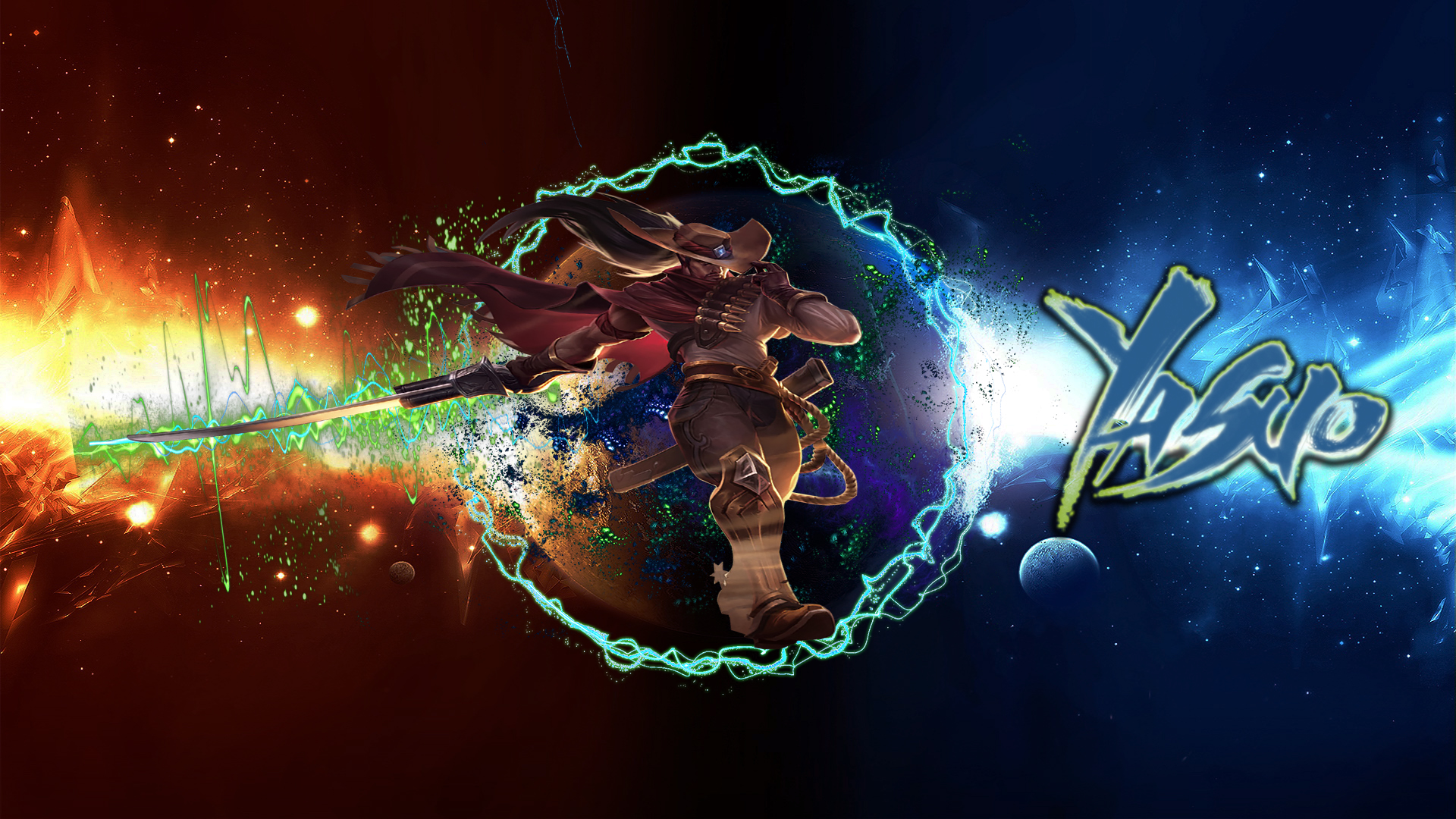 High Noon Yasuo Wallpaper - Yasuo Wallpaper High Noon 1920 - HD Wallpaper 