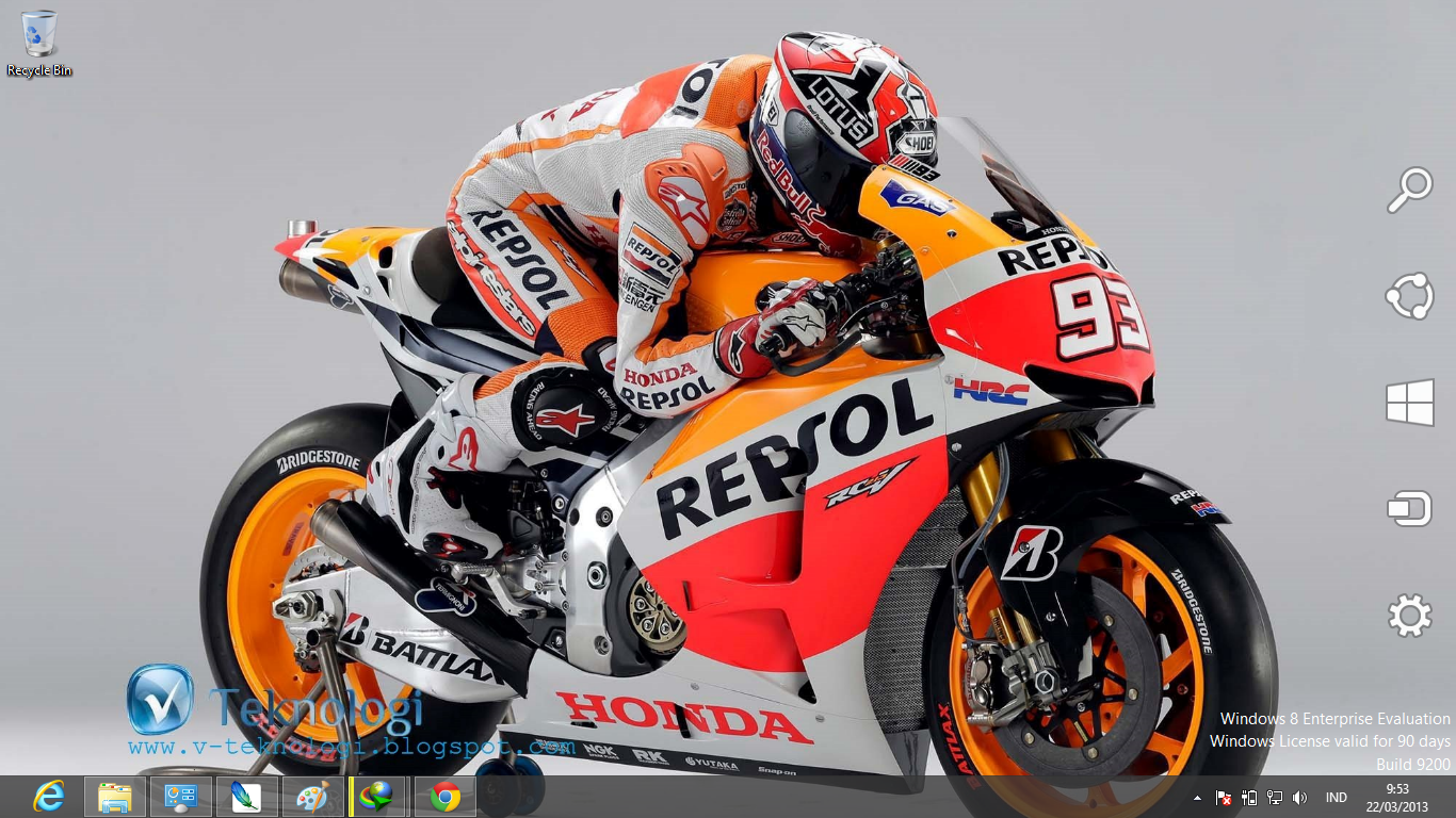 Gratis Tema Windows - Honda Rc213v S Repsol - HD Wallpaper 