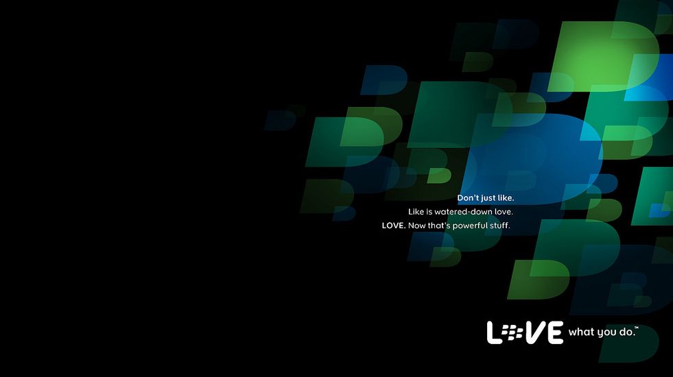 Aplikasi Wallpaper Blackberry - Love What You Do Blackberry - HD Wallpaper 