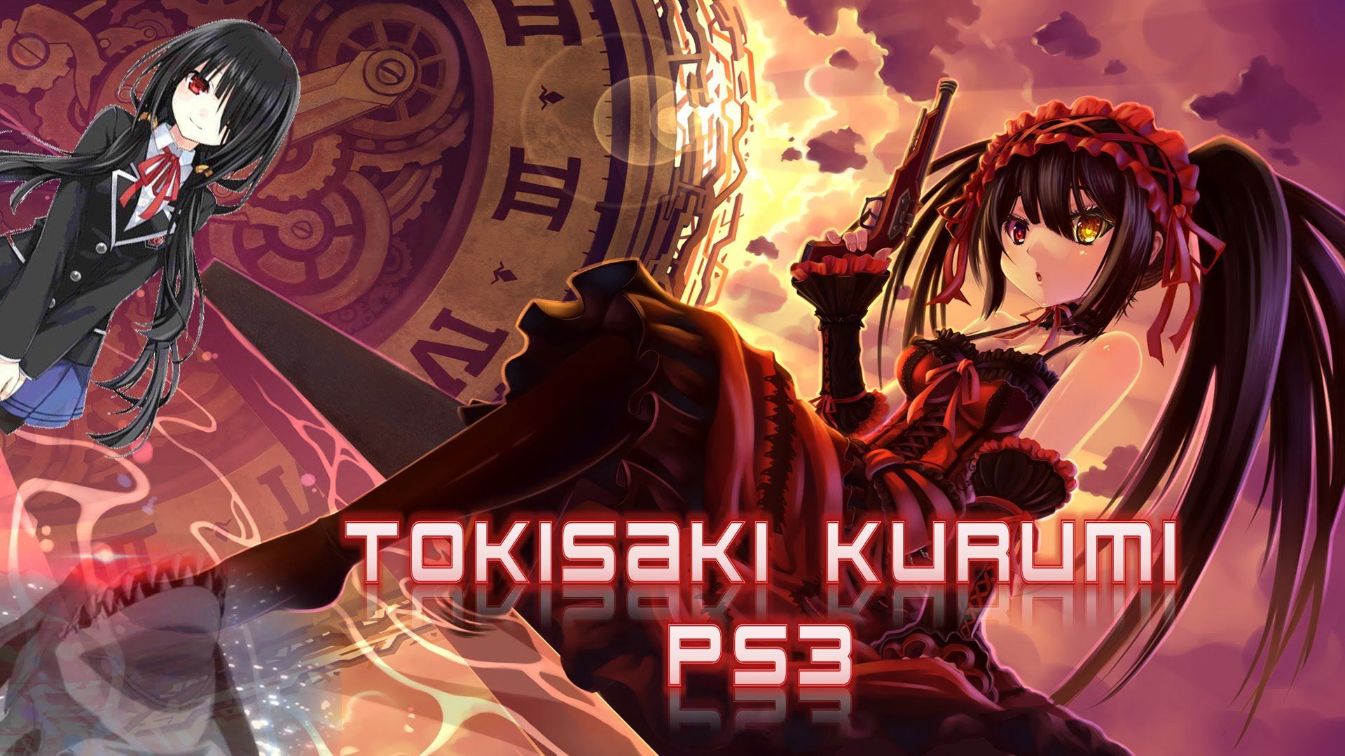 Tema Anime Ps3 Tokisaki Kurumi Date A Live Anime Ps3 Trust In You Anime 19x1080 Wallpaper Teahub Io