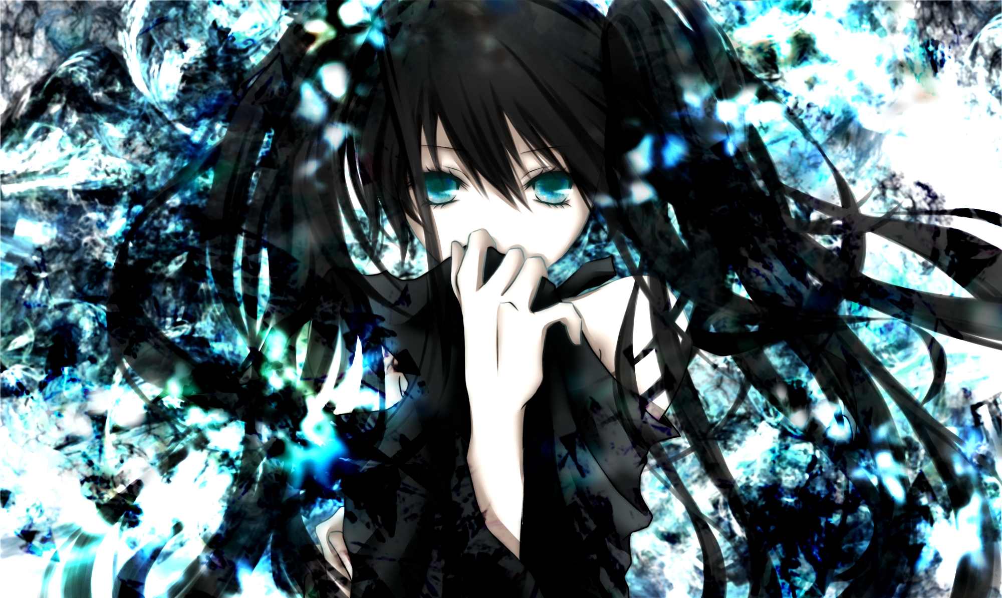 Anime Wallpaper For Pc Desktop Free Download Wallpapers - Black Rock Shooter - HD Wallpaper 