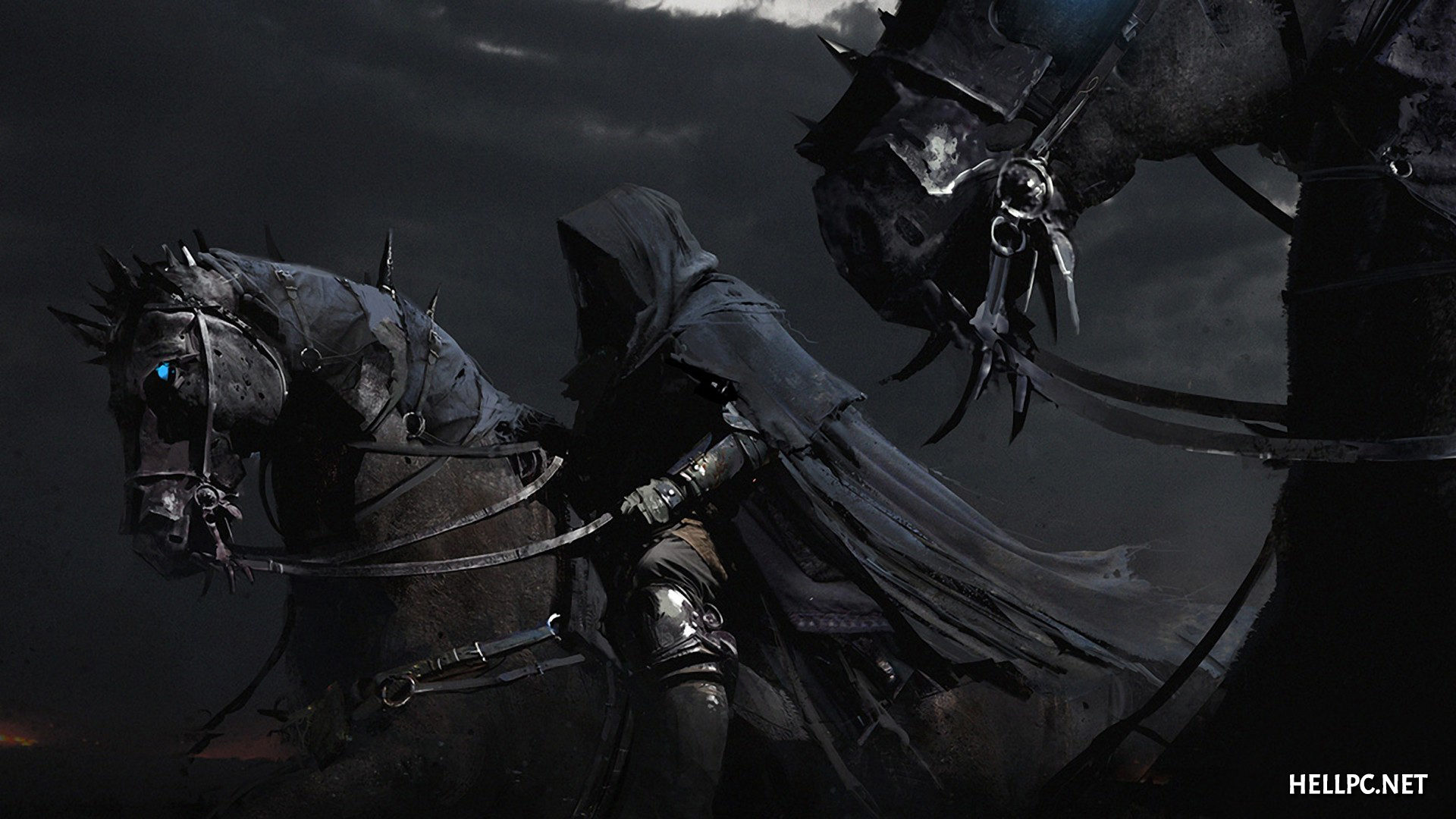 Top 10 Free Hd Wallpapers For Pc - Grim Reaper On Horse - HD Wallpaper 